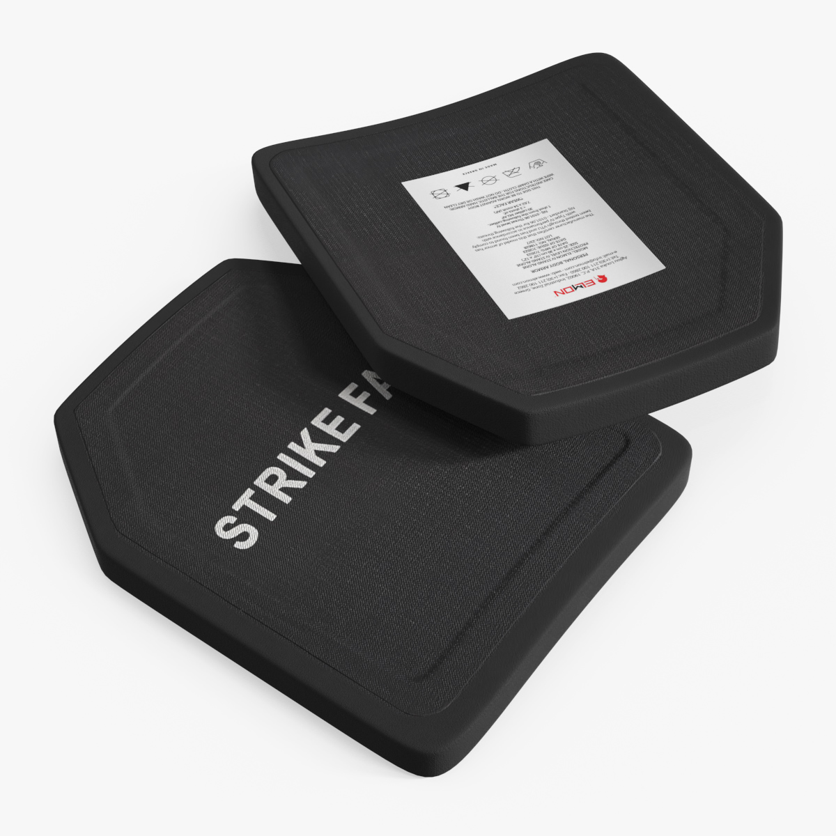 Elmon Ballistic Armor Plate Black