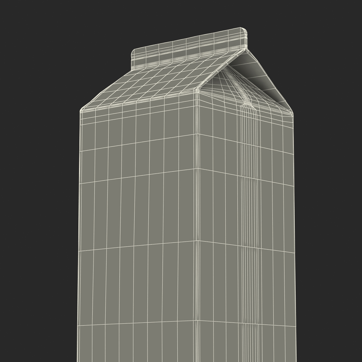 Milk Carton Generic 3D model