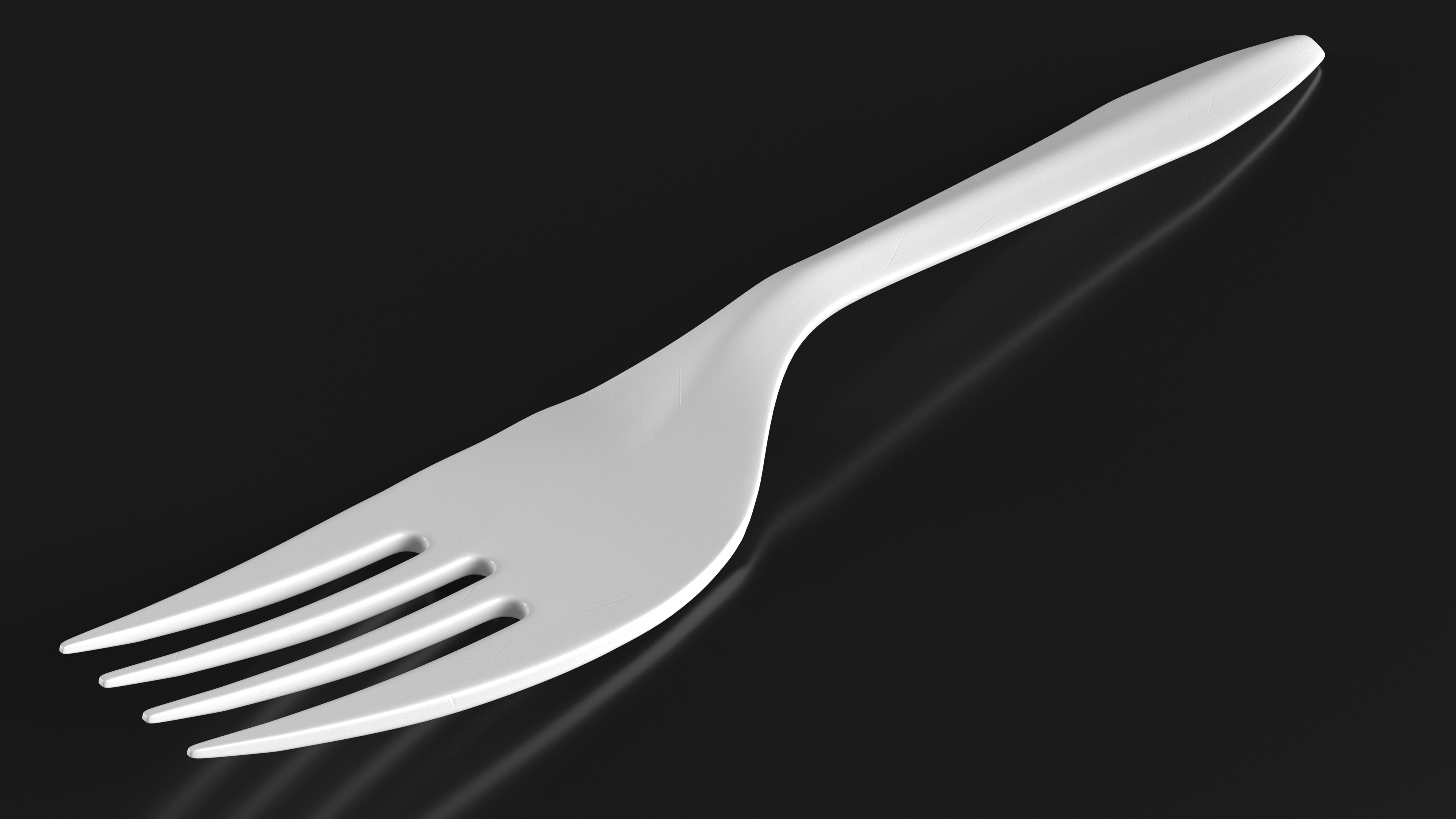 3D model Plastic Fork Utensil