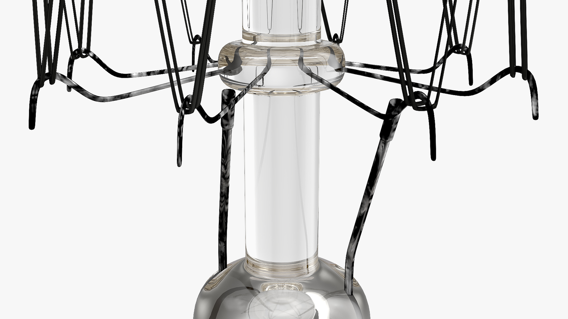 3D Vintage Edison Fat Tube Filament Bulb T45