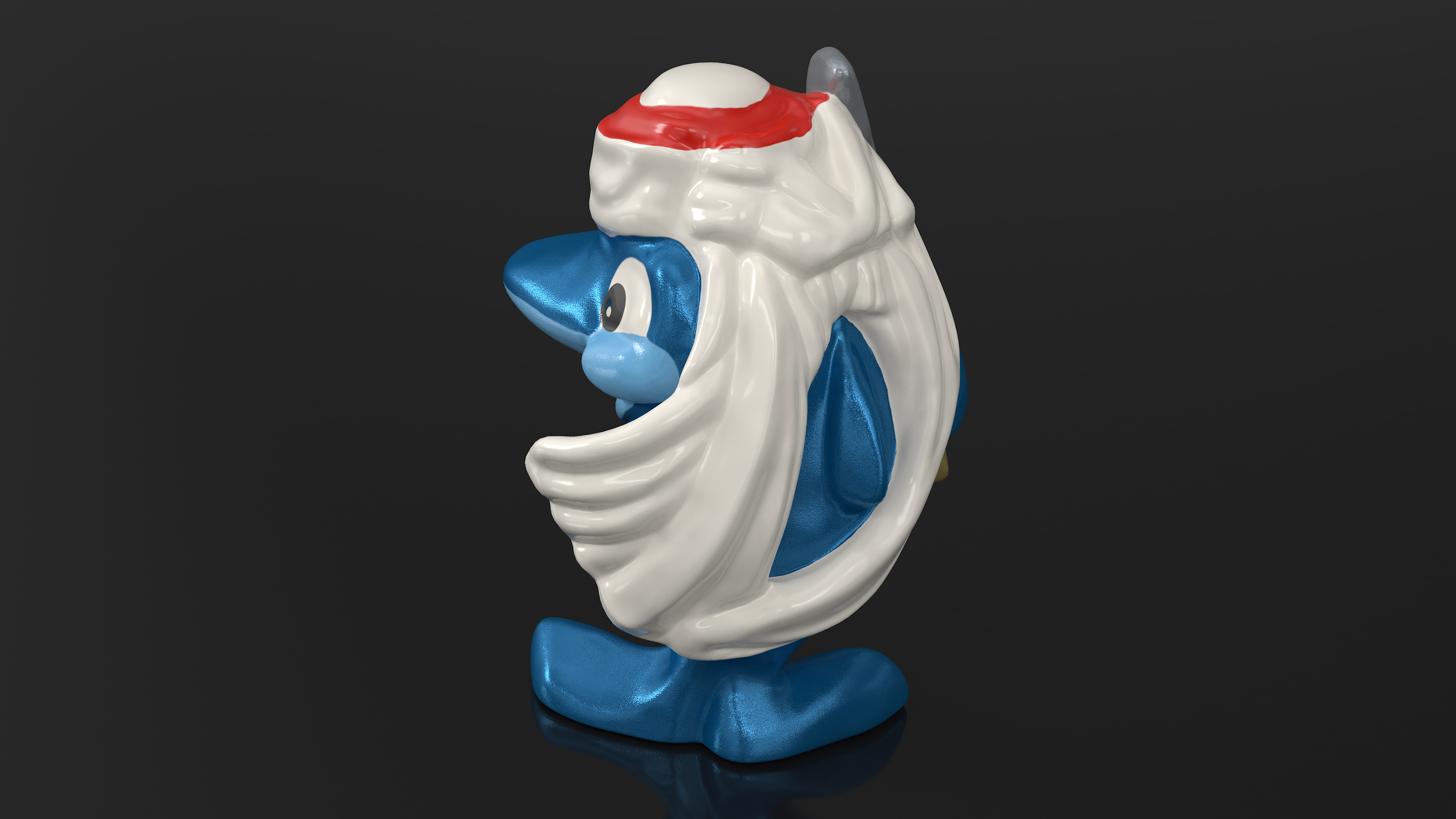 3D Kinder Surprise Retro Shark Toy