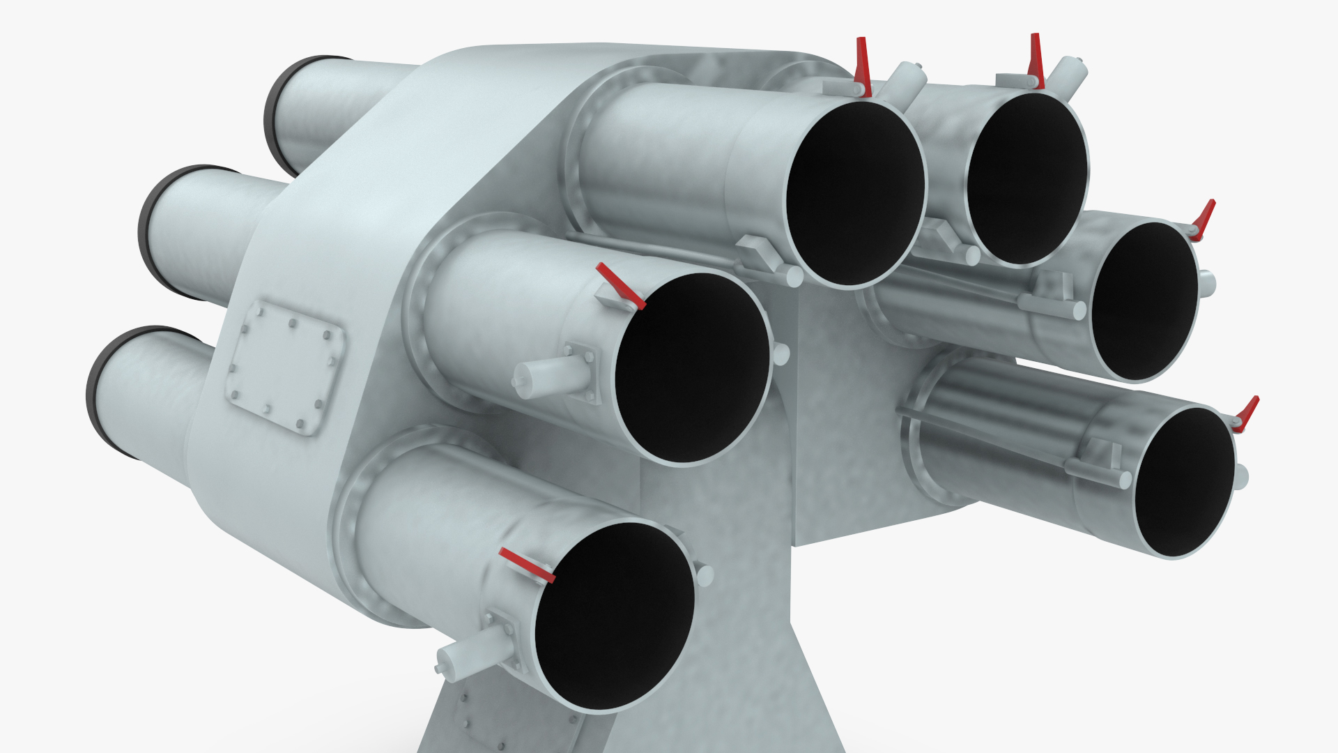Type 87 Anti Submarine Rocket 3D model