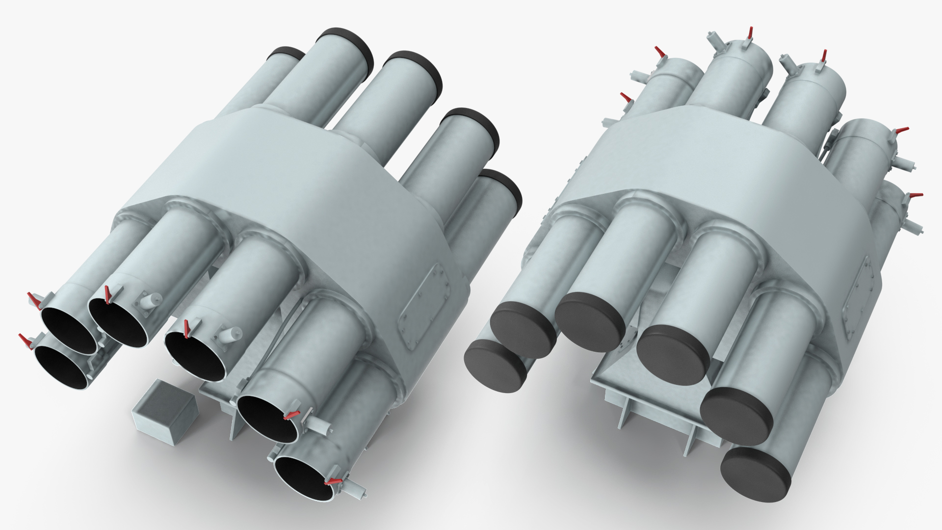 Type 87 Anti Submarine Rocket 3D model