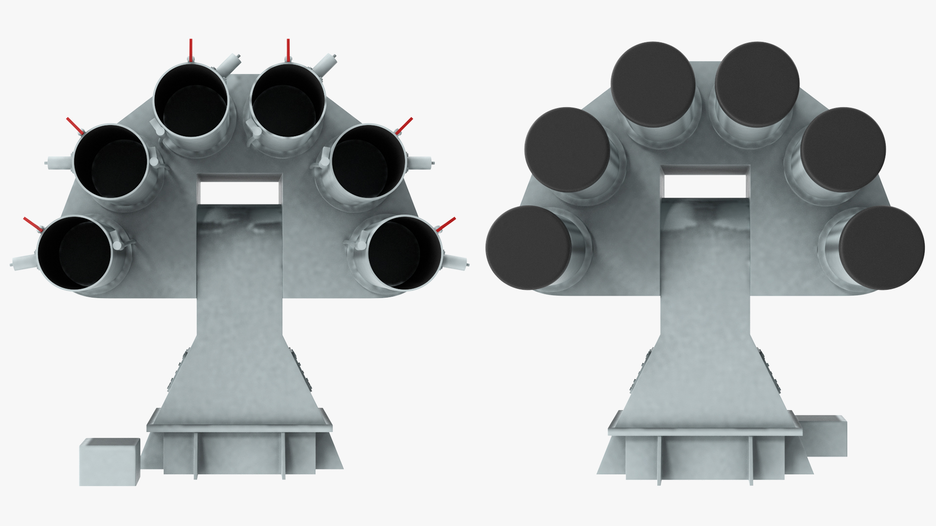 Type 87 Anti Submarine Rocket 3D model