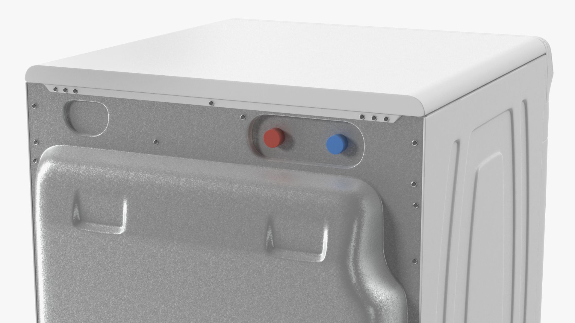 3D Washing Machine Maytag White model