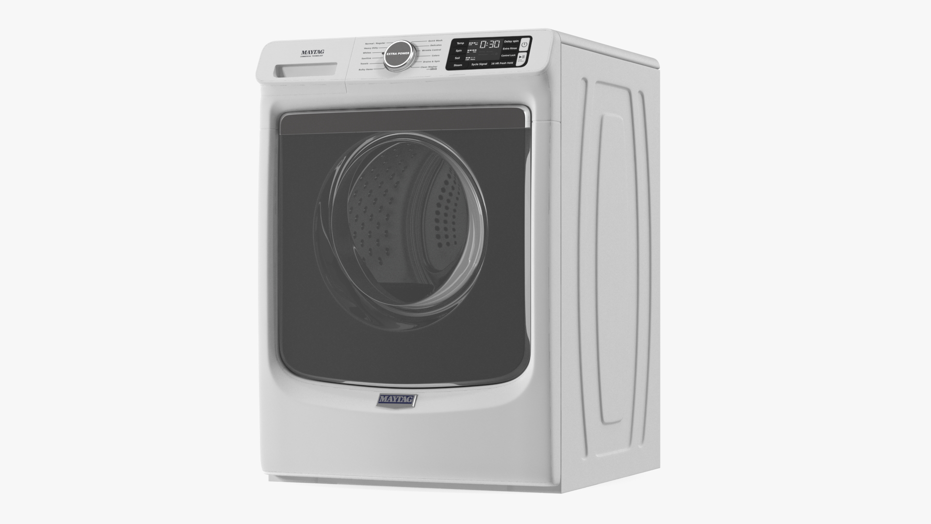 3D Washing Machine Maytag White model