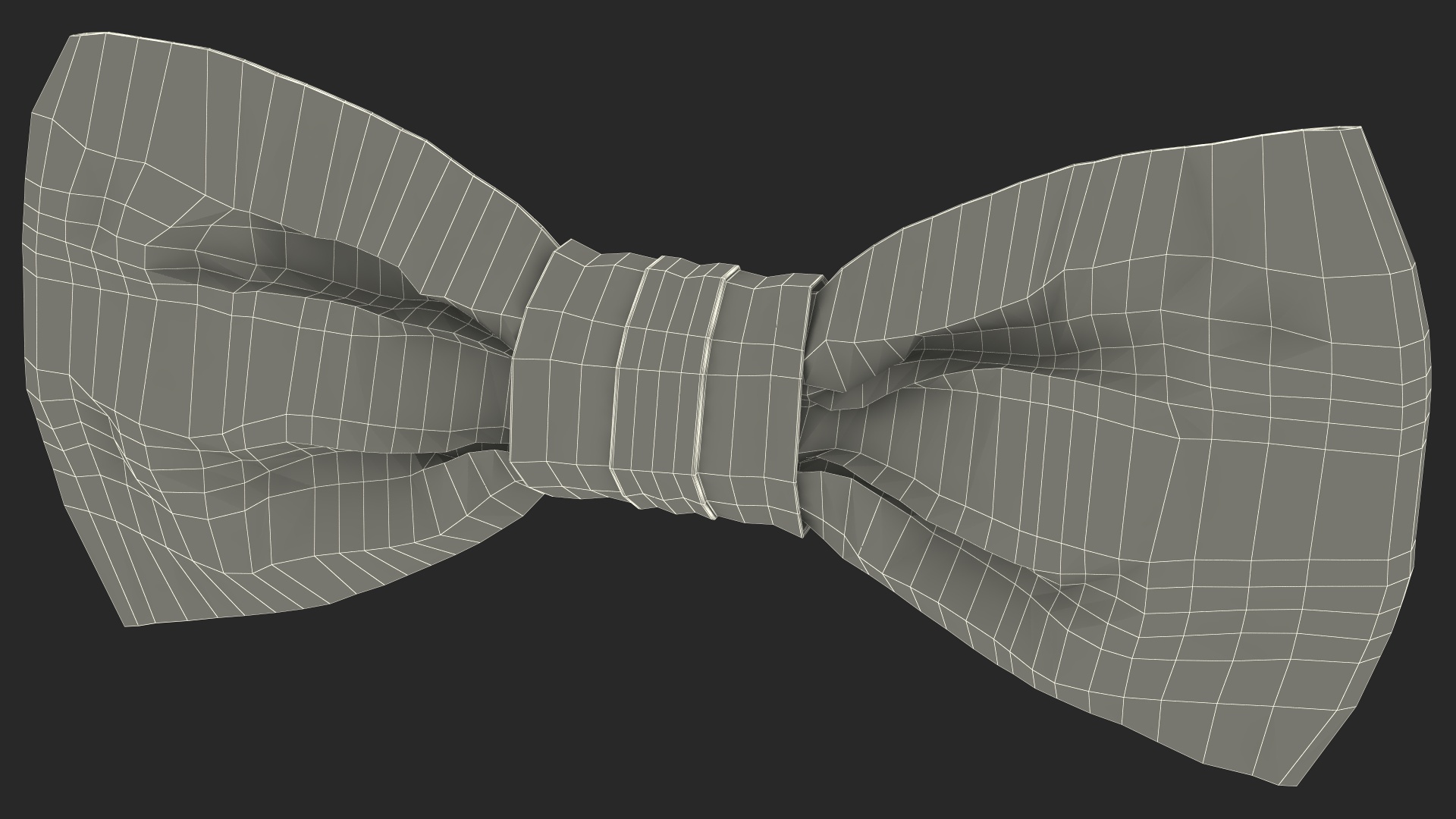 3D Red Bow Tie