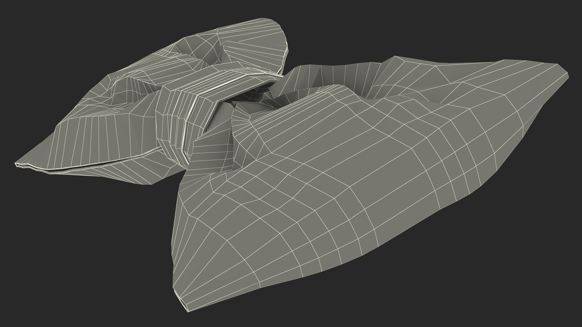 3D Red Bow Tie