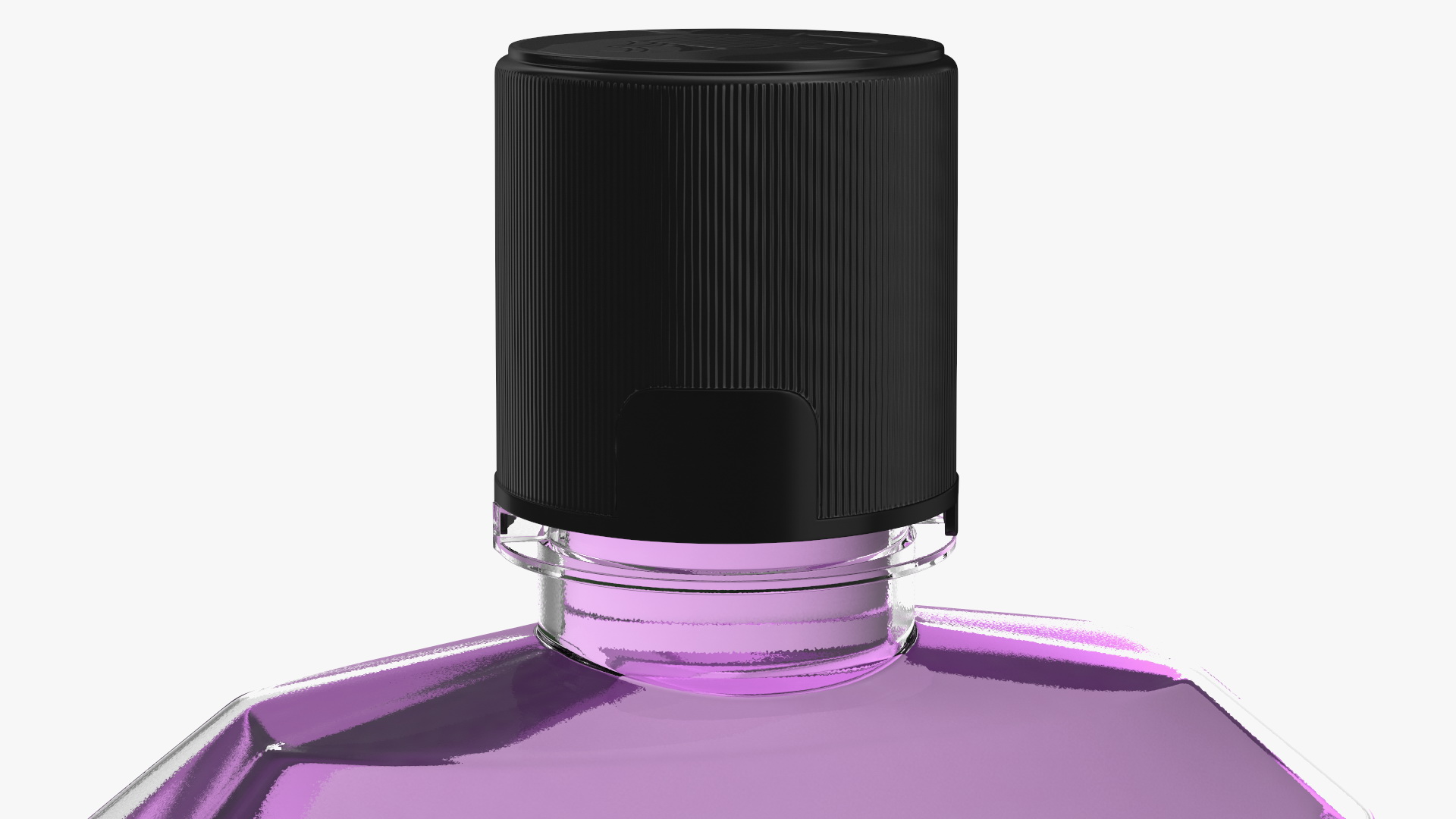 3D model Antiseptic Mouthwash 1L Bottle
