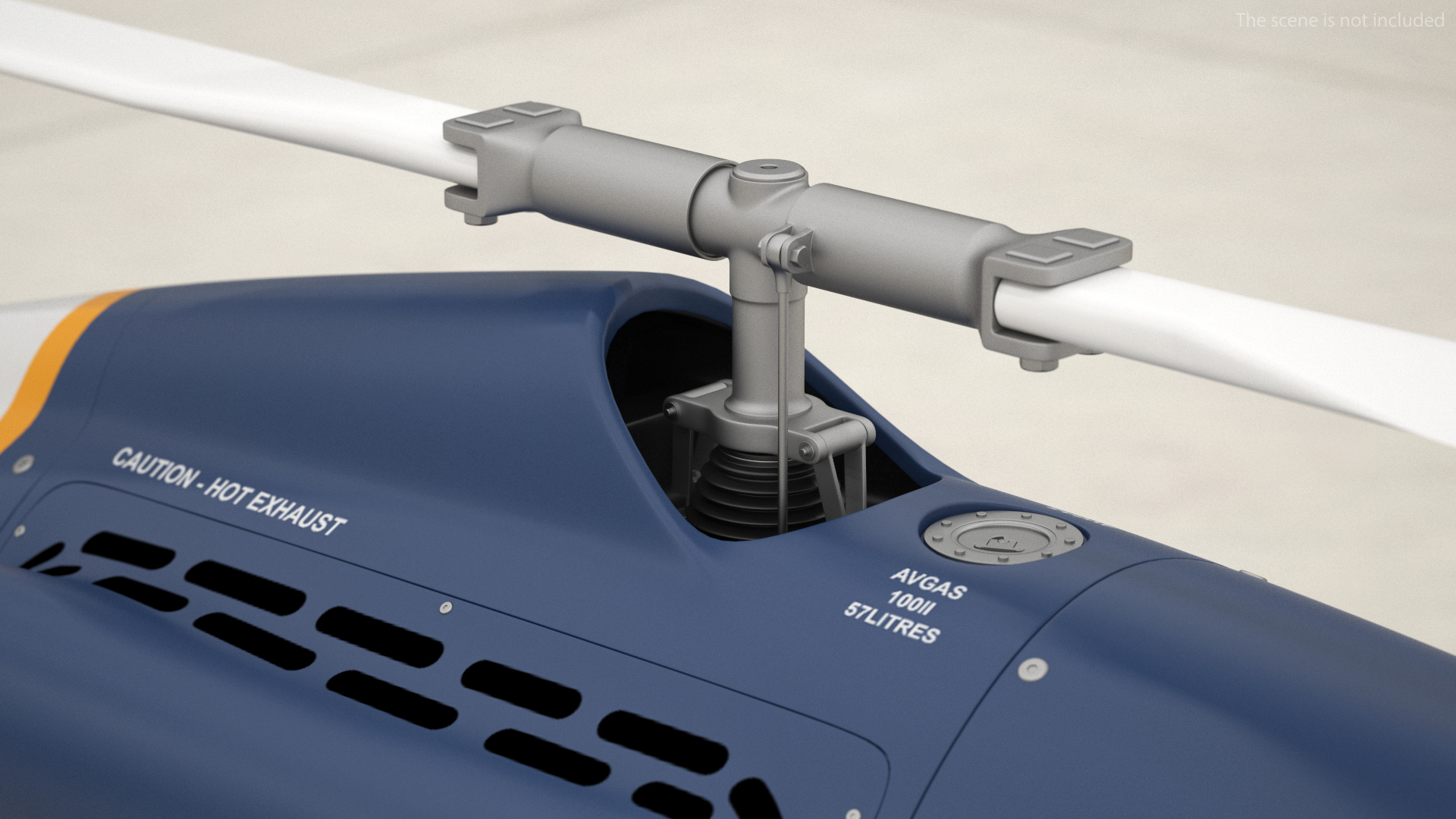 Schiebel Camcopter S100 UAV MOAS 3D
