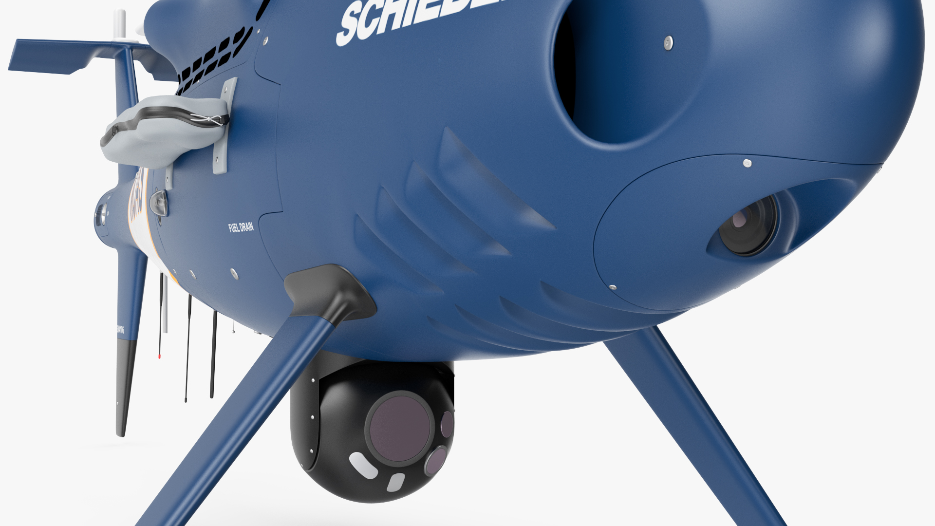 Schiebel Camcopter S100 UAV MOAS 3D