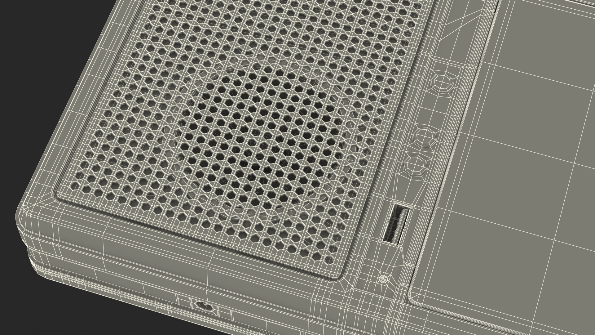 Electronic Tape Deck Recorder 3D model