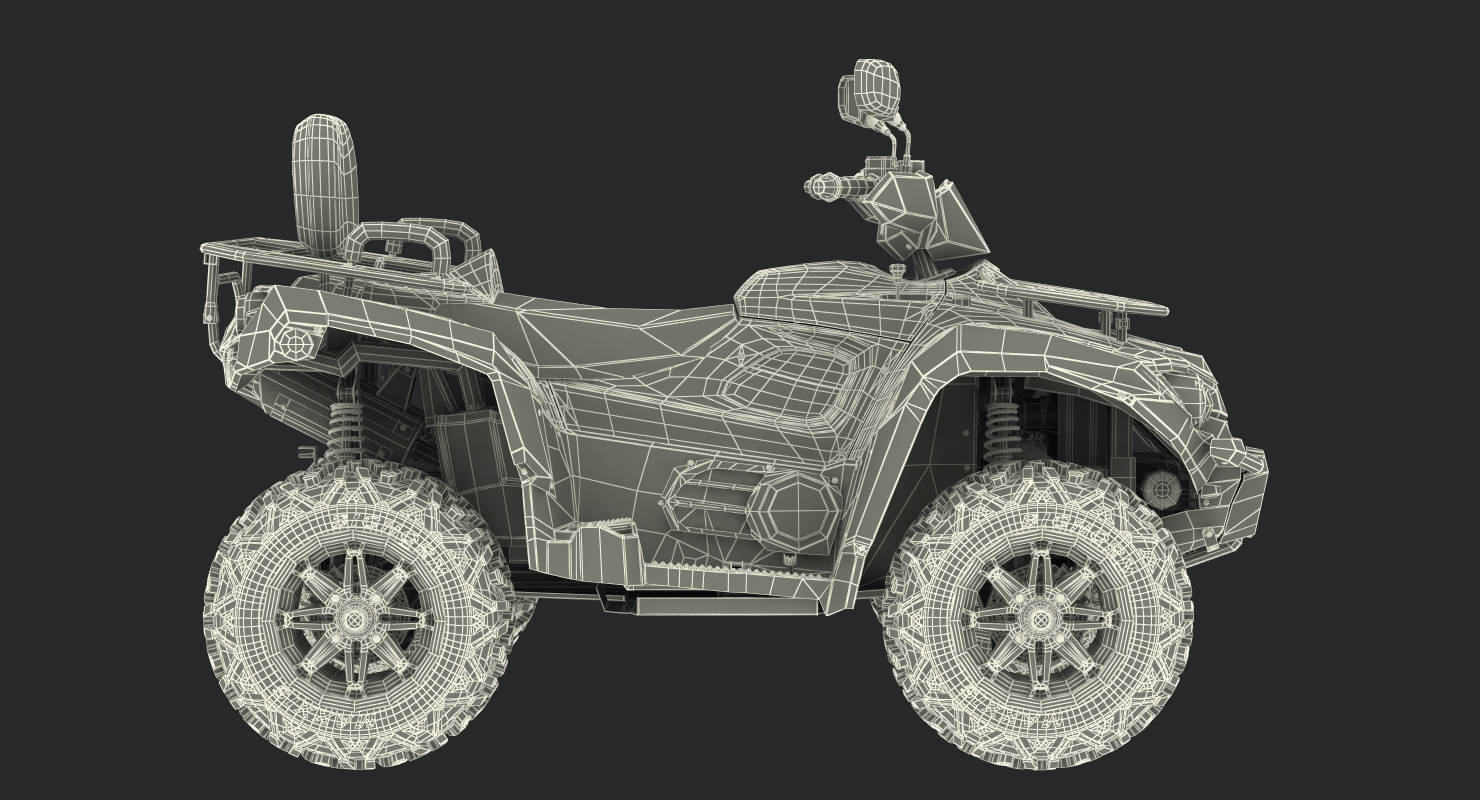 3D model Quad Bike TGB 1000 2016 Rigged