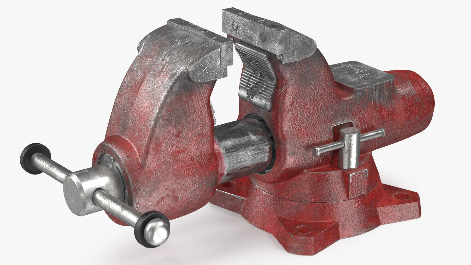 Multipurpose Pipe Bench Vise Dusty 3D model