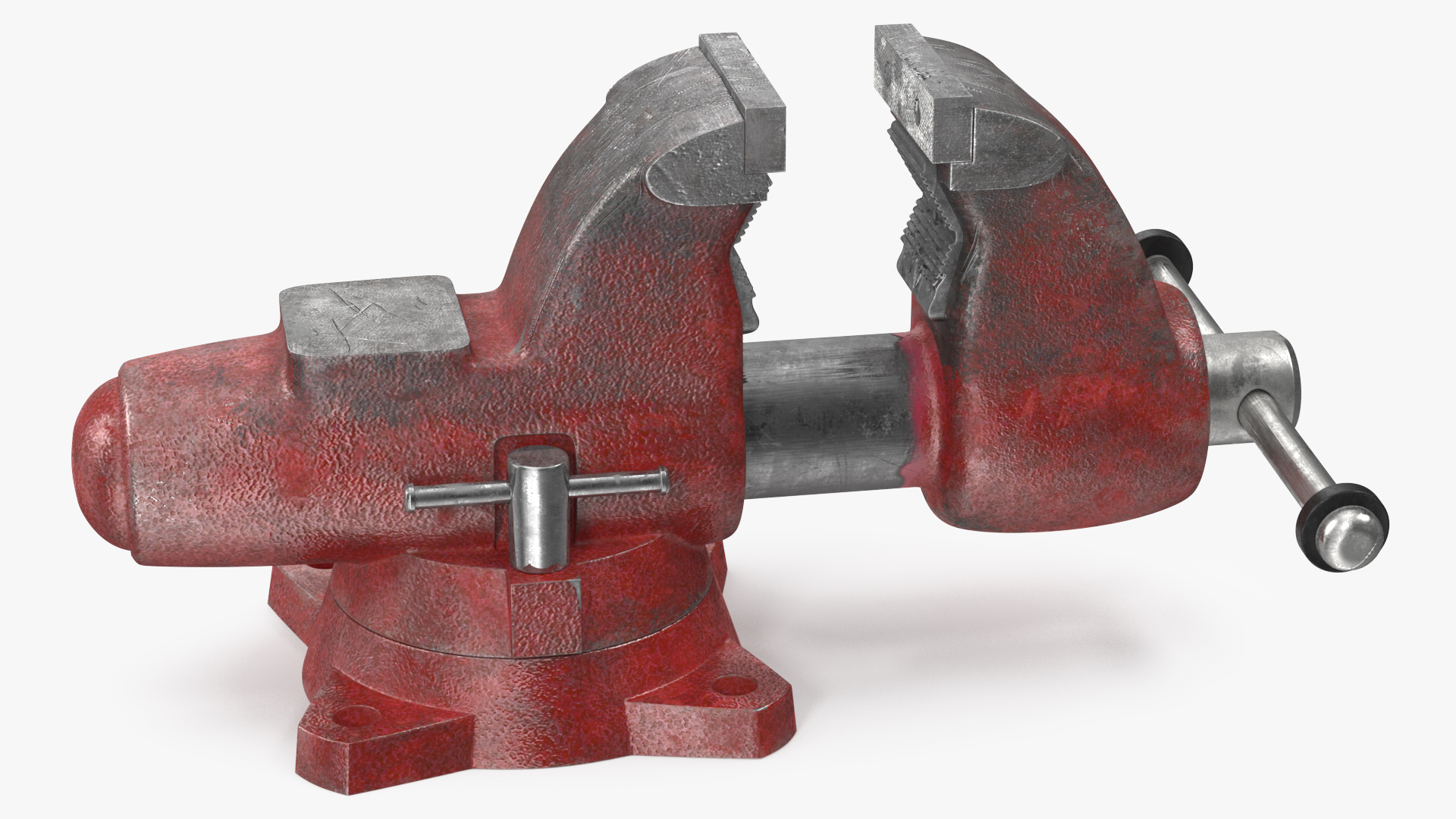 Multipurpose Pipe Bench Vise Dusty 3D model