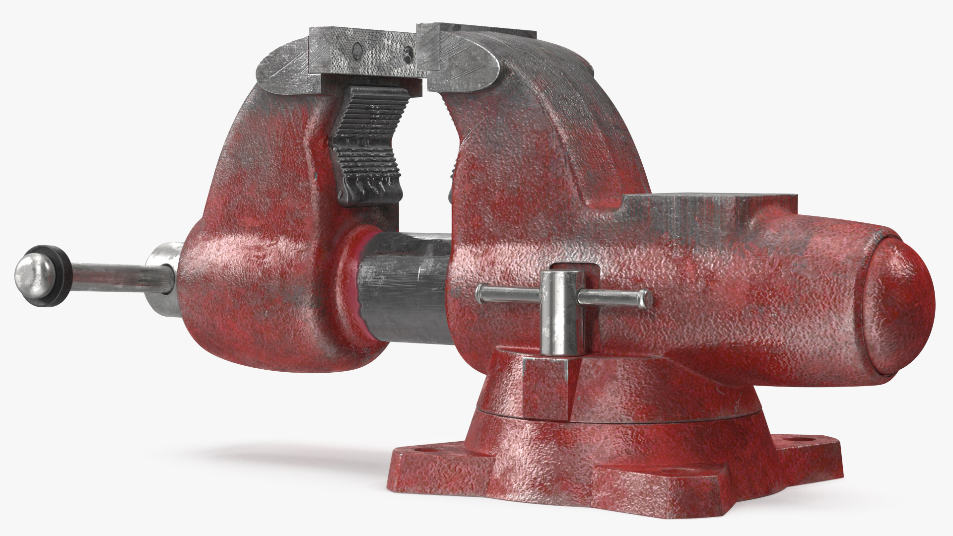 Multipurpose Pipe Bench Vise Dusty 3D model