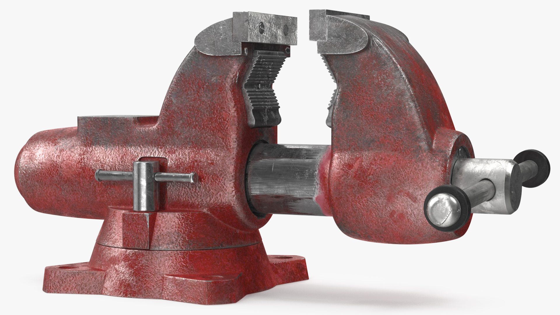 Multipurpose Pipe Bench Vise Dusty 3D model