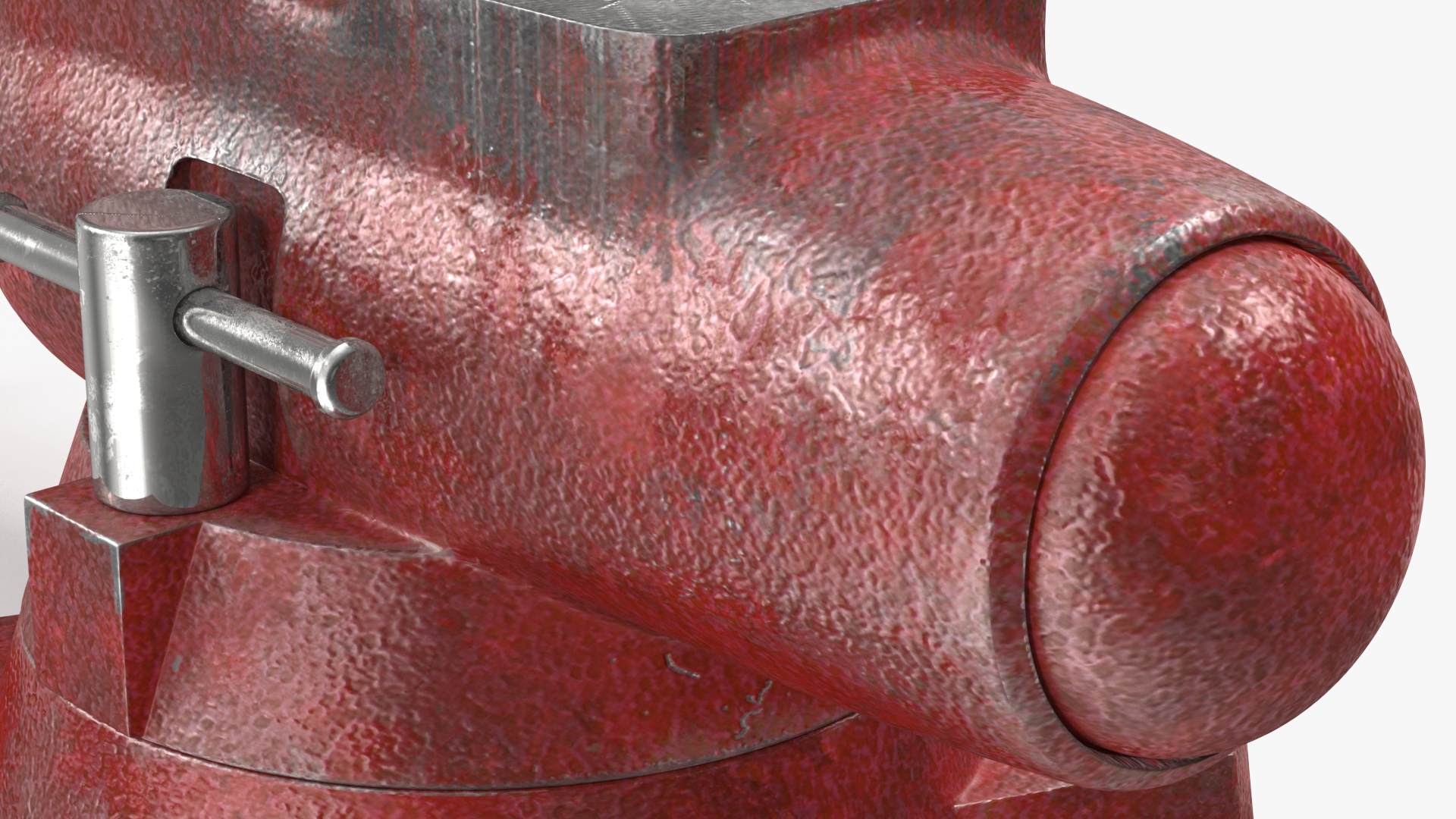 Multipurpose Pipe Bench Vise Dusty 3D model