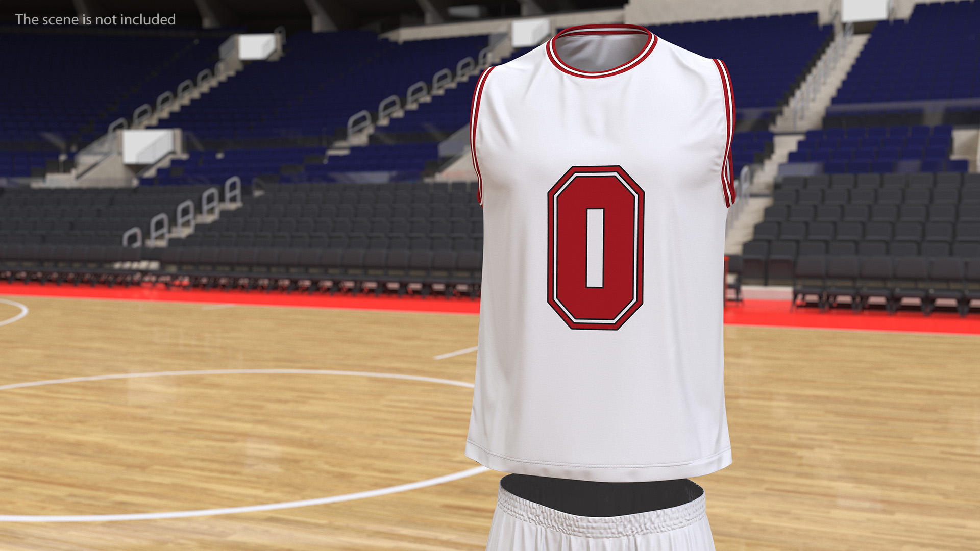 Basketball Jersey and Shorts Sportswear 3D model