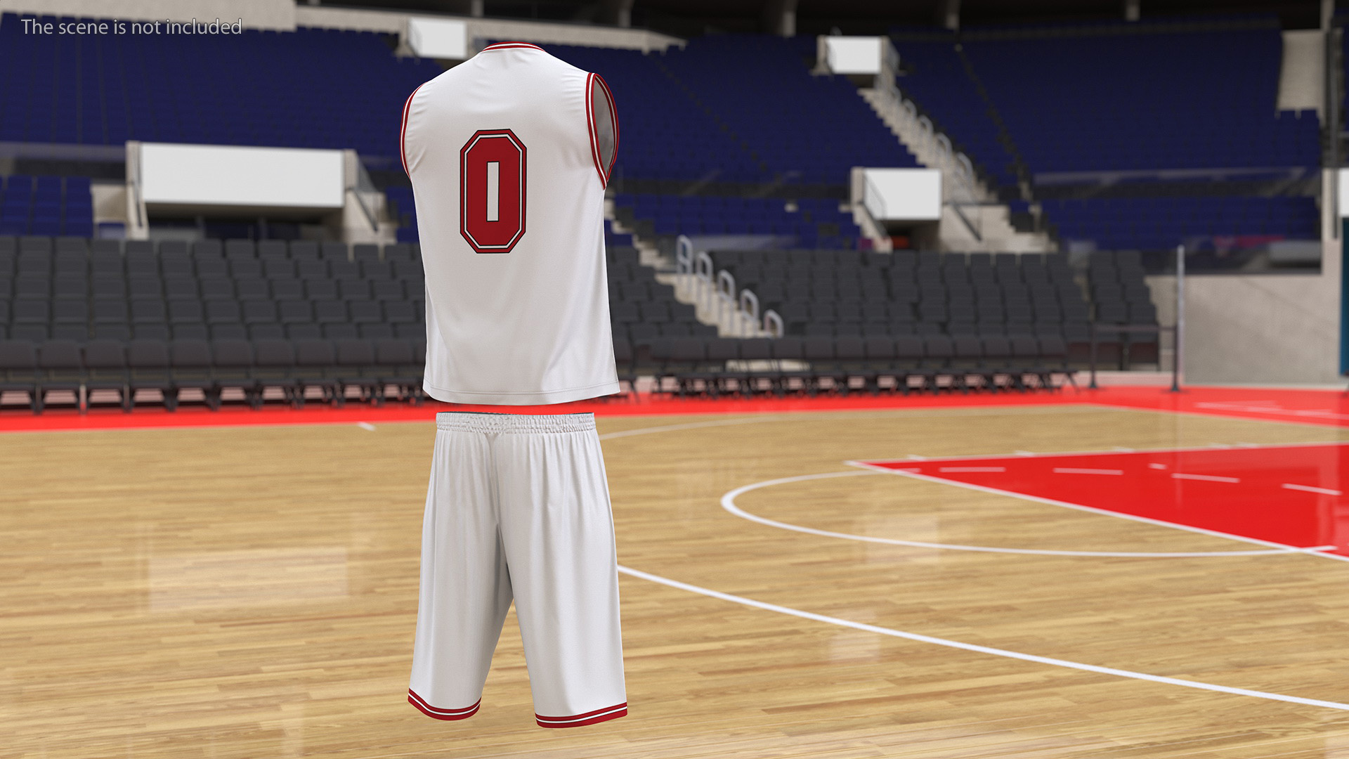 Basketball Jersey and Shorts Sportswear 3D model