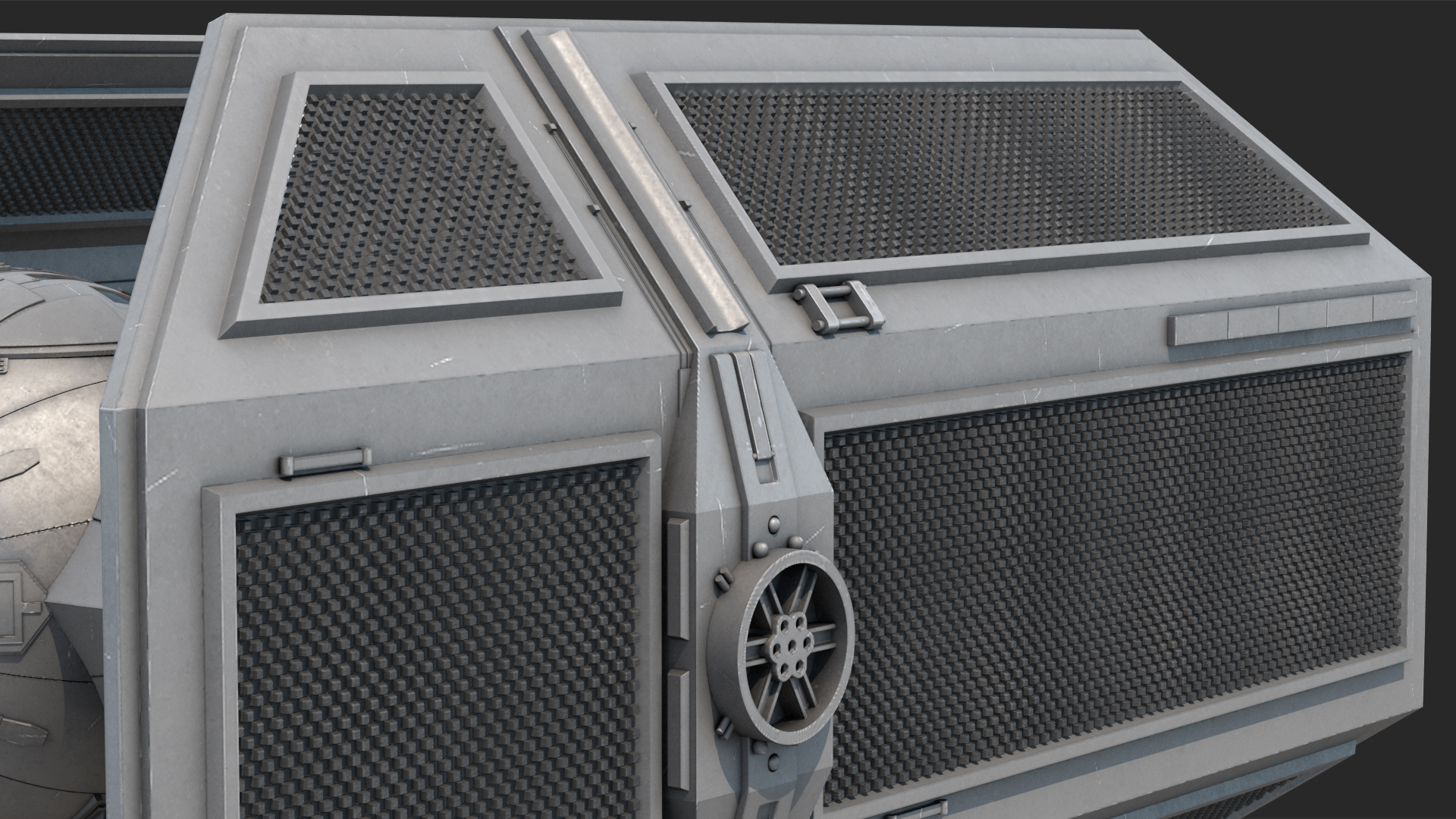 3D model Star Wars Tie Fighter Advanced