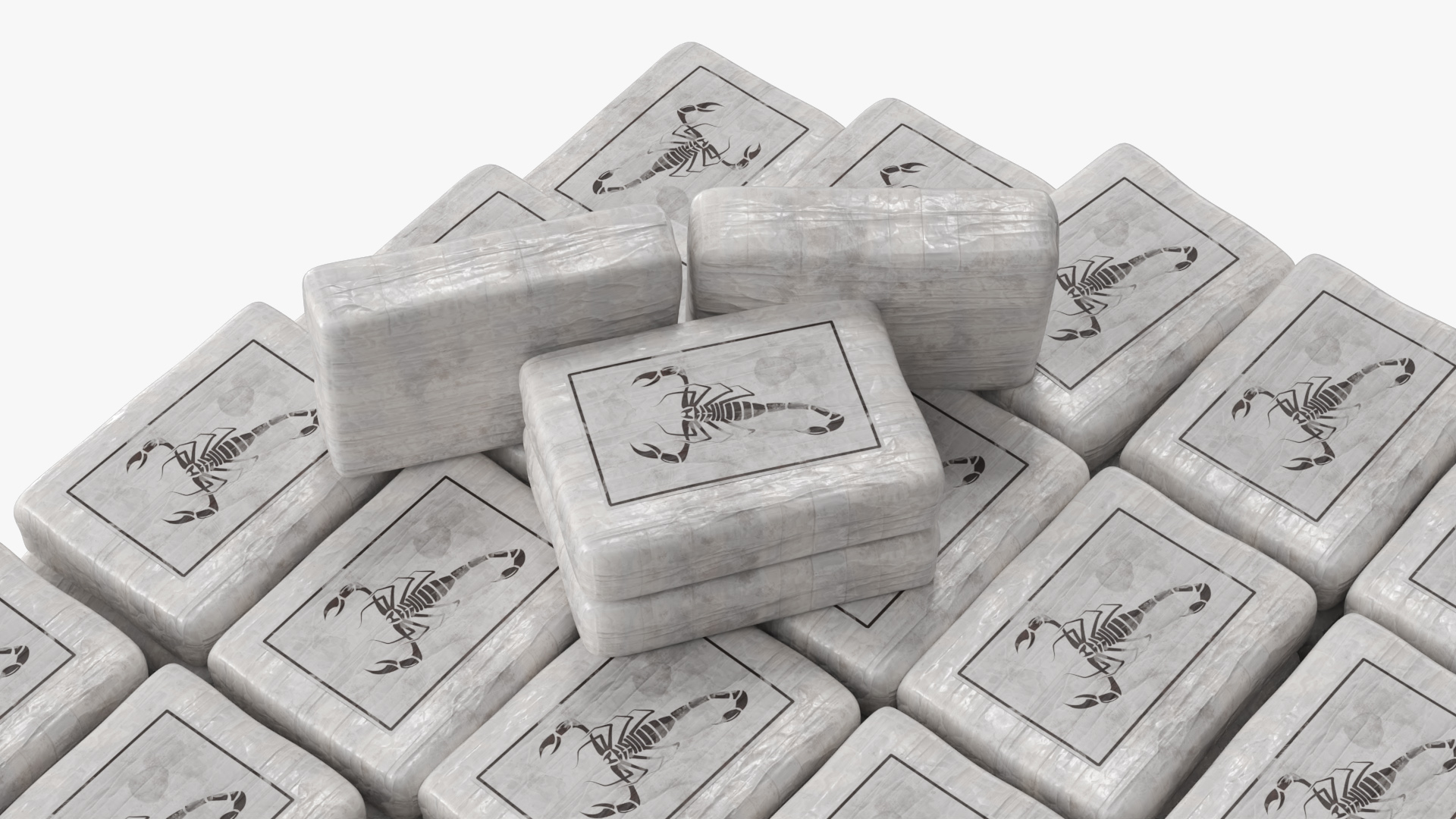 Shipping Pallet with Cocaine Package, view 4