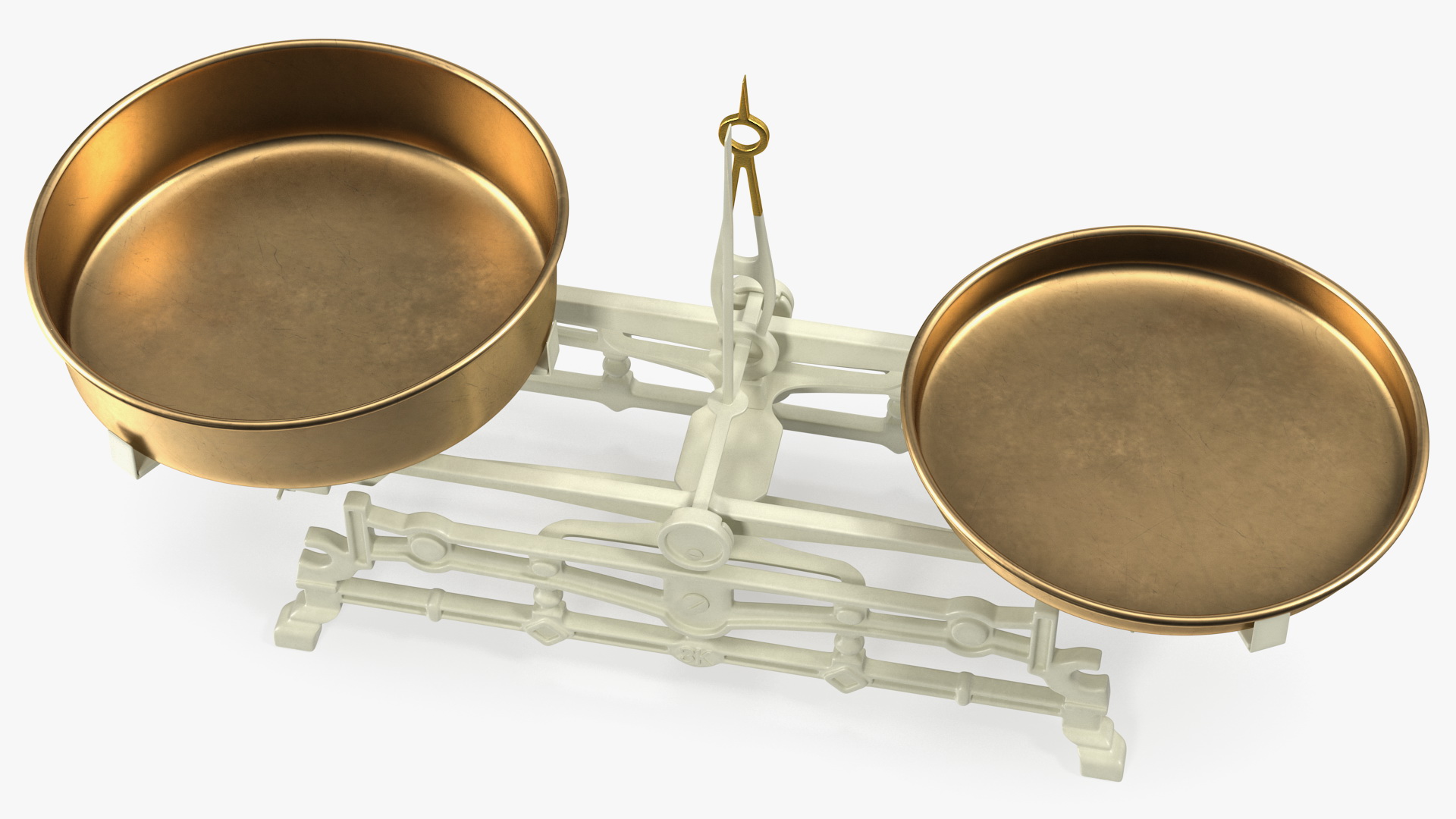 Vintage Kitchen Balance Scale 3D model