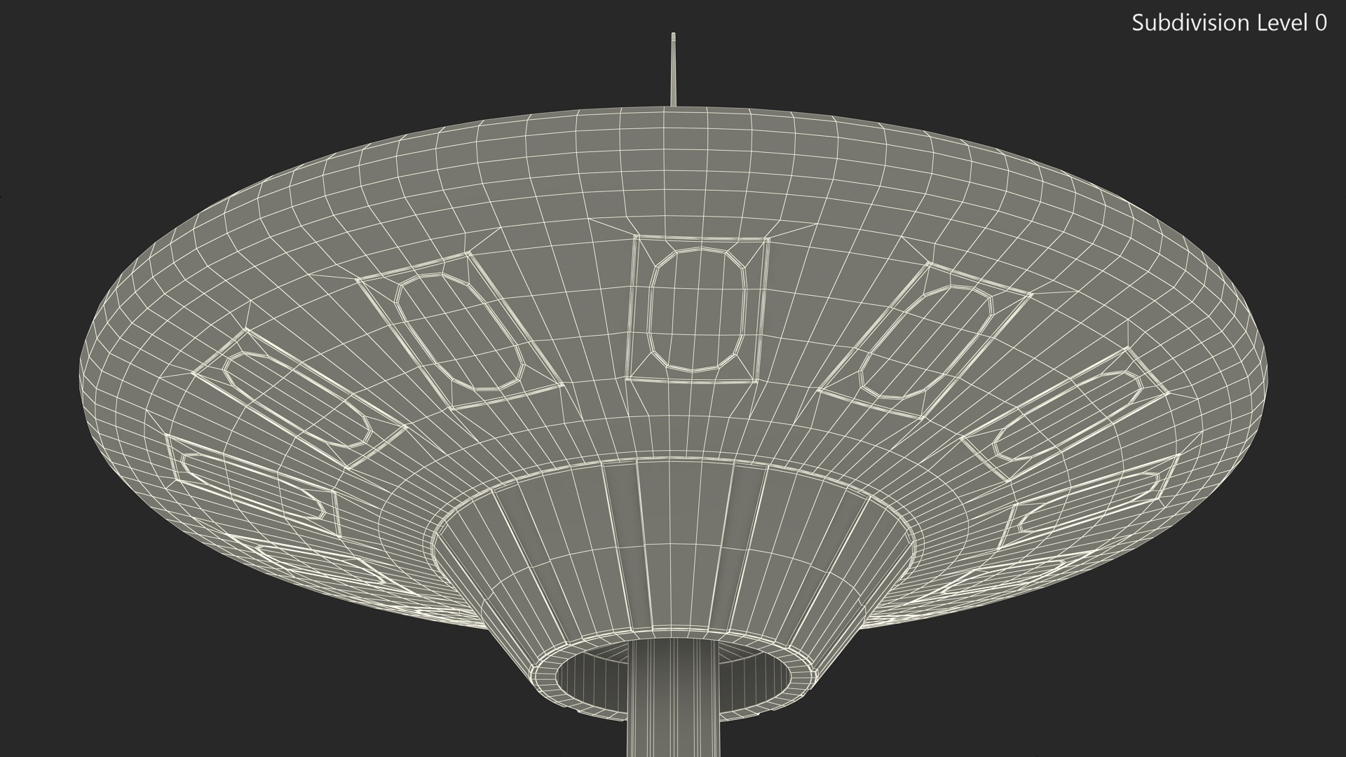 3D Lighting Pole model