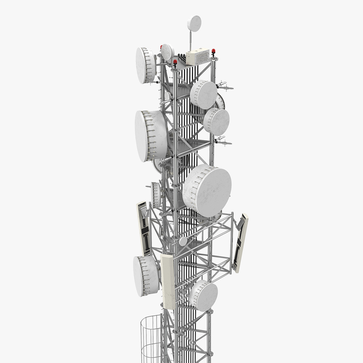3D Cellular Tower Site 3