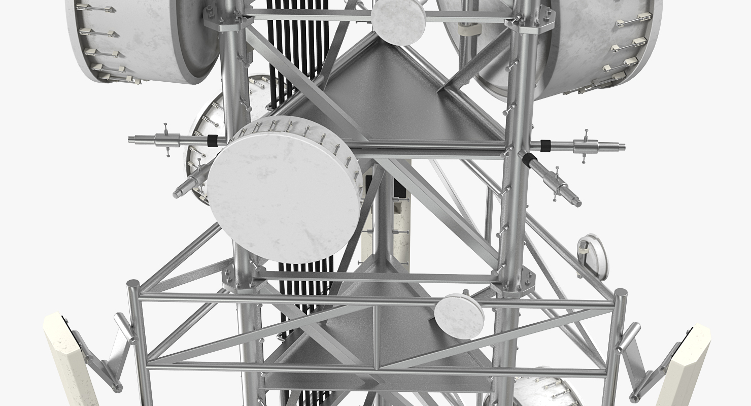 3D Cellular Tower Site 3