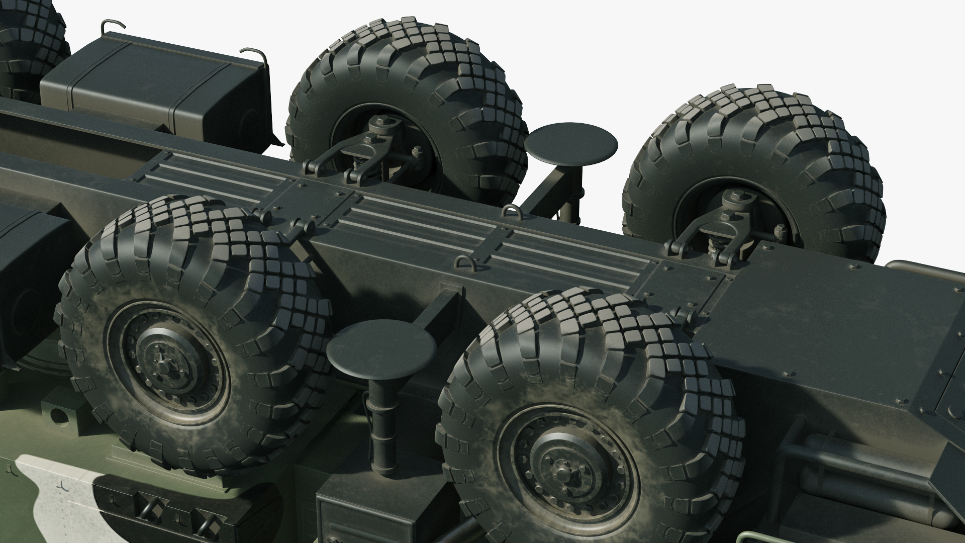 3D S300 Flap Lid B Tracking and Missile Guidance Radar Camo