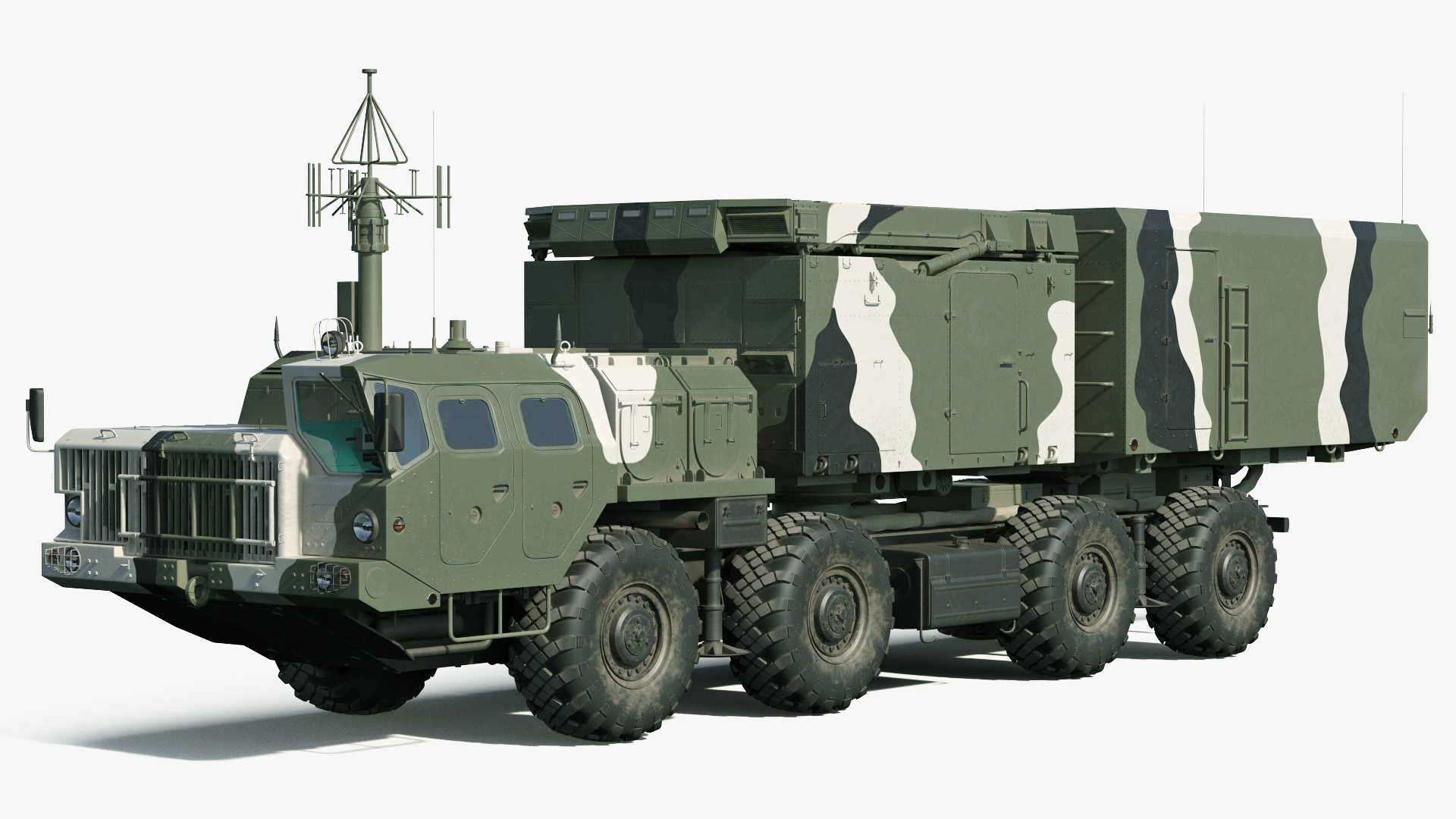 3D S300 Flap Lid B Tracking and Missile Guidance Radar Camo