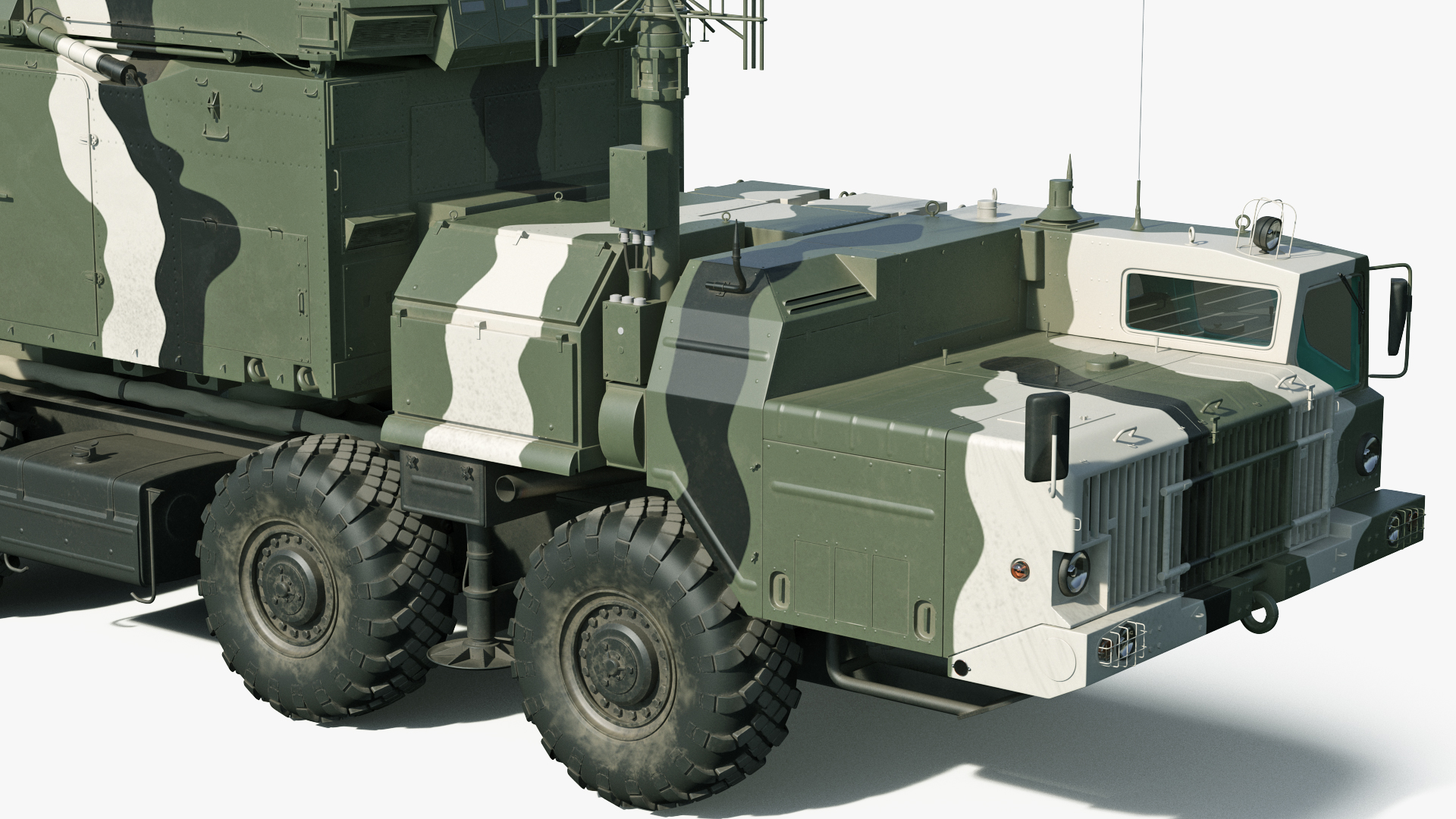 3D S300 Flap Lid B Tracking and Missile Guidance Radar Camo