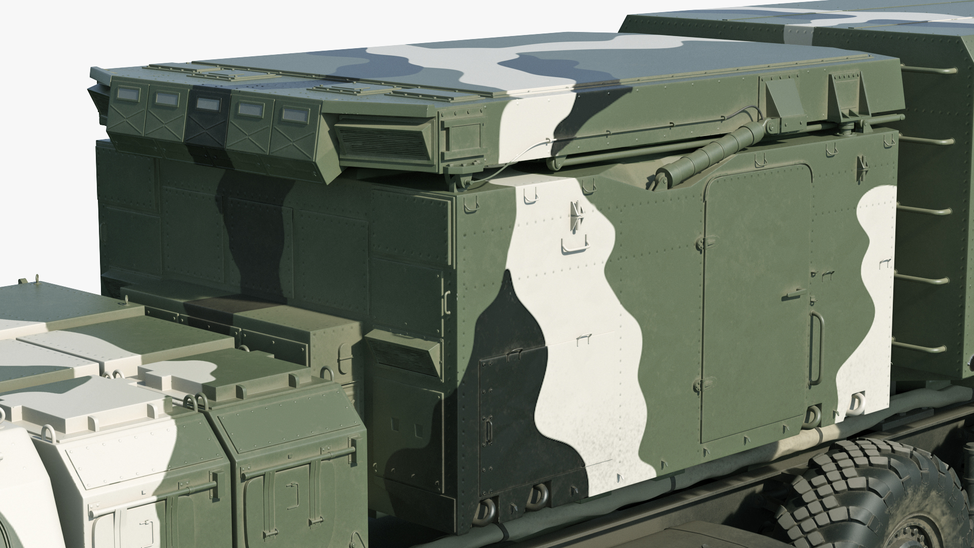 3D S300 Flap Lid B Tracking and Missile Guidance Radar Camo