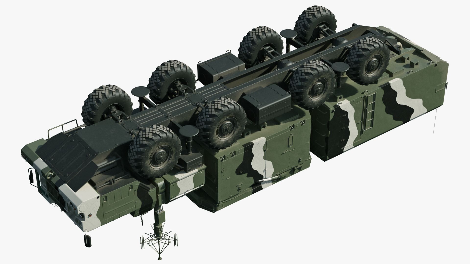 3D S300 Flap Lid B Tracking and Missile Guidance Radar Camo