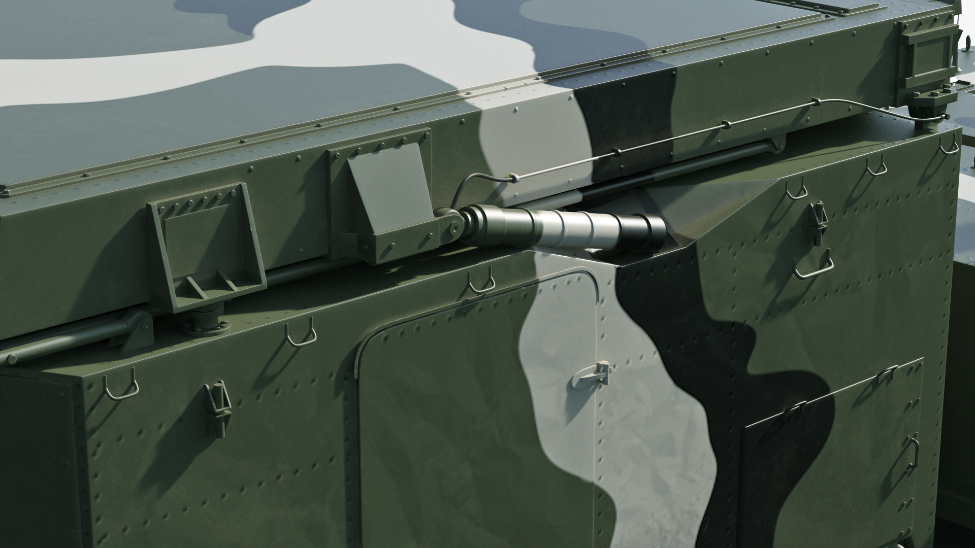 3D S300 Flap Lid B Tracking and Missile Guidance Radar Camo