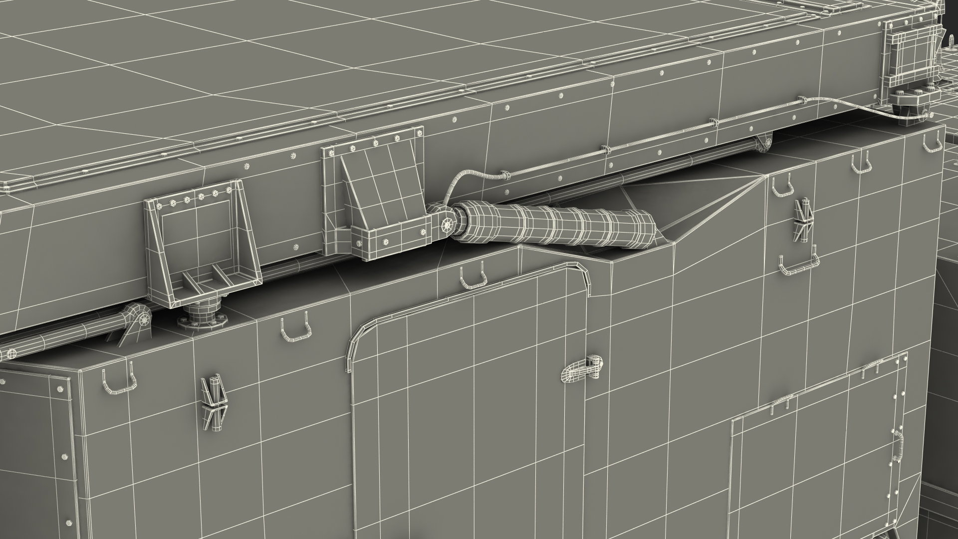3D S300 Flap Lid B Tracking and Missile Guidance Radar Camo