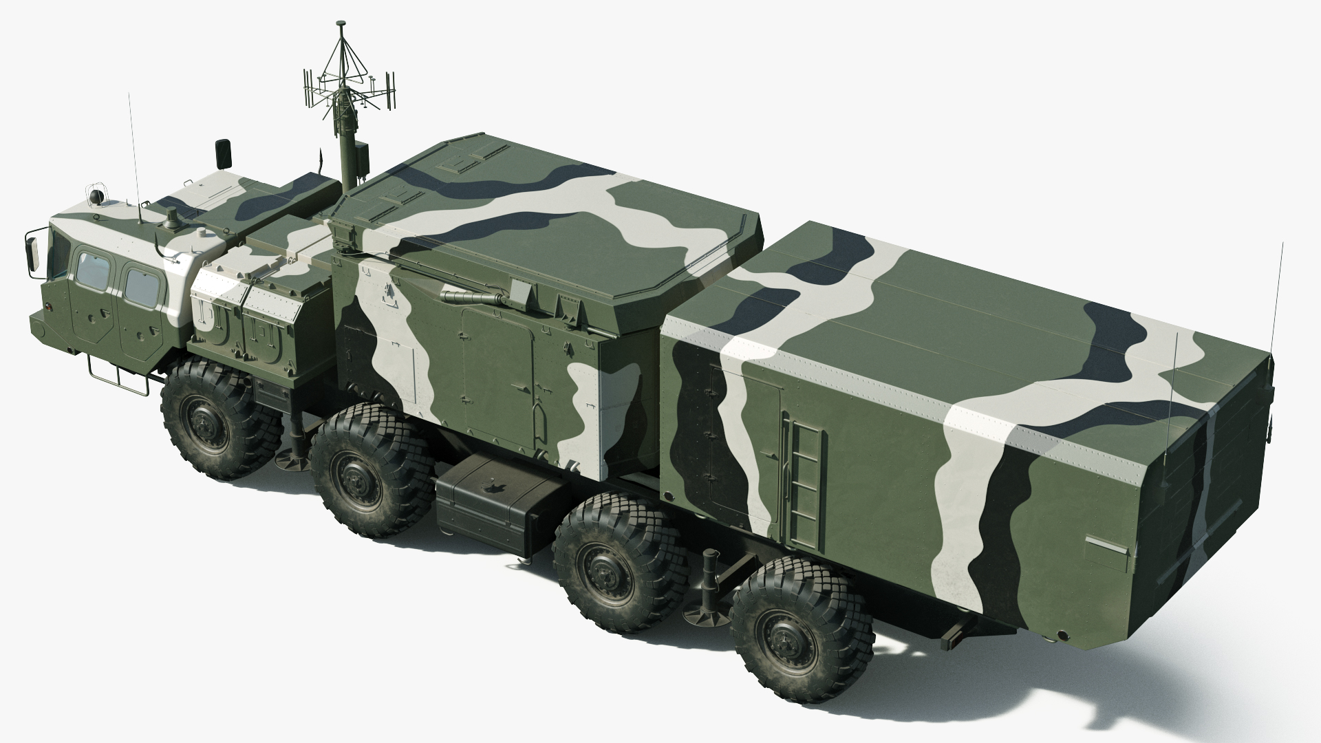 3D S300 Flap Lid B Tracking and Missile Guidance Radar Camo
