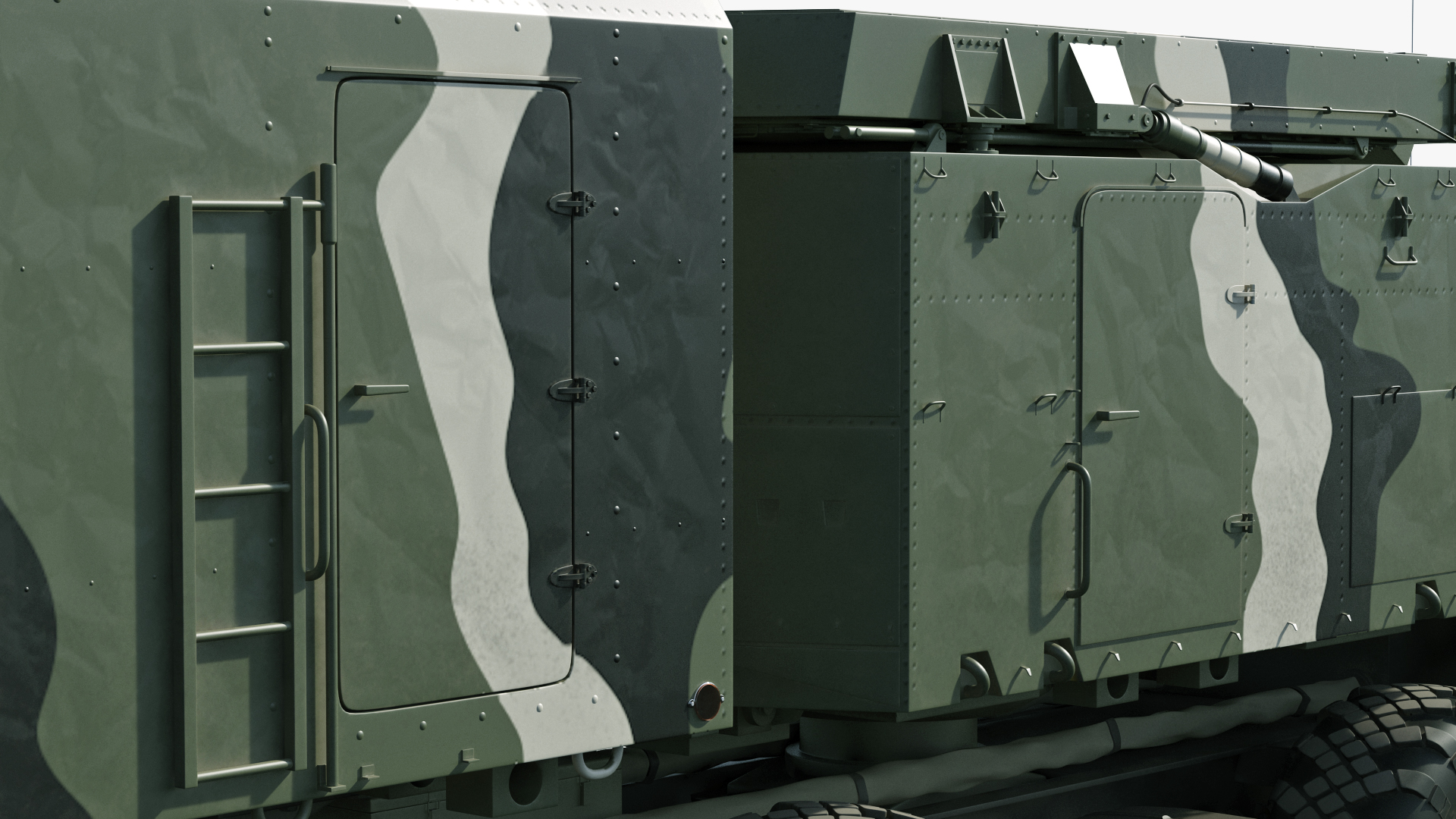 3D S300 Flap Lid B Tracking and Missile Guidance Radar Camo