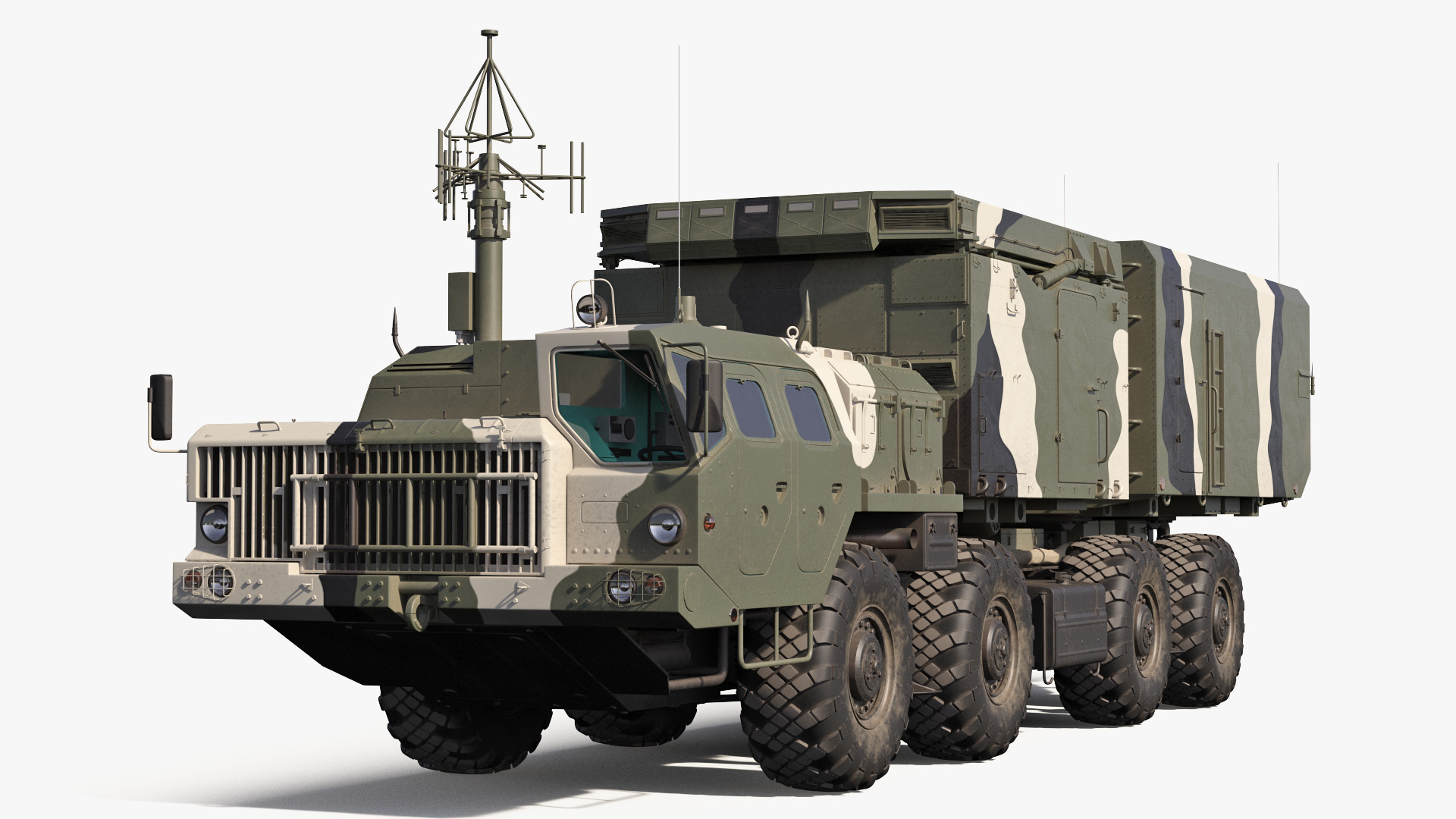 3D S300 Flap Lid B Tracking and Missile Guidance Radar Camo