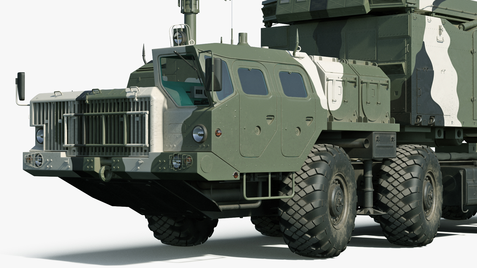 3D S300 Flap Lid B Tracking and Missile Guidance Radar Camo
