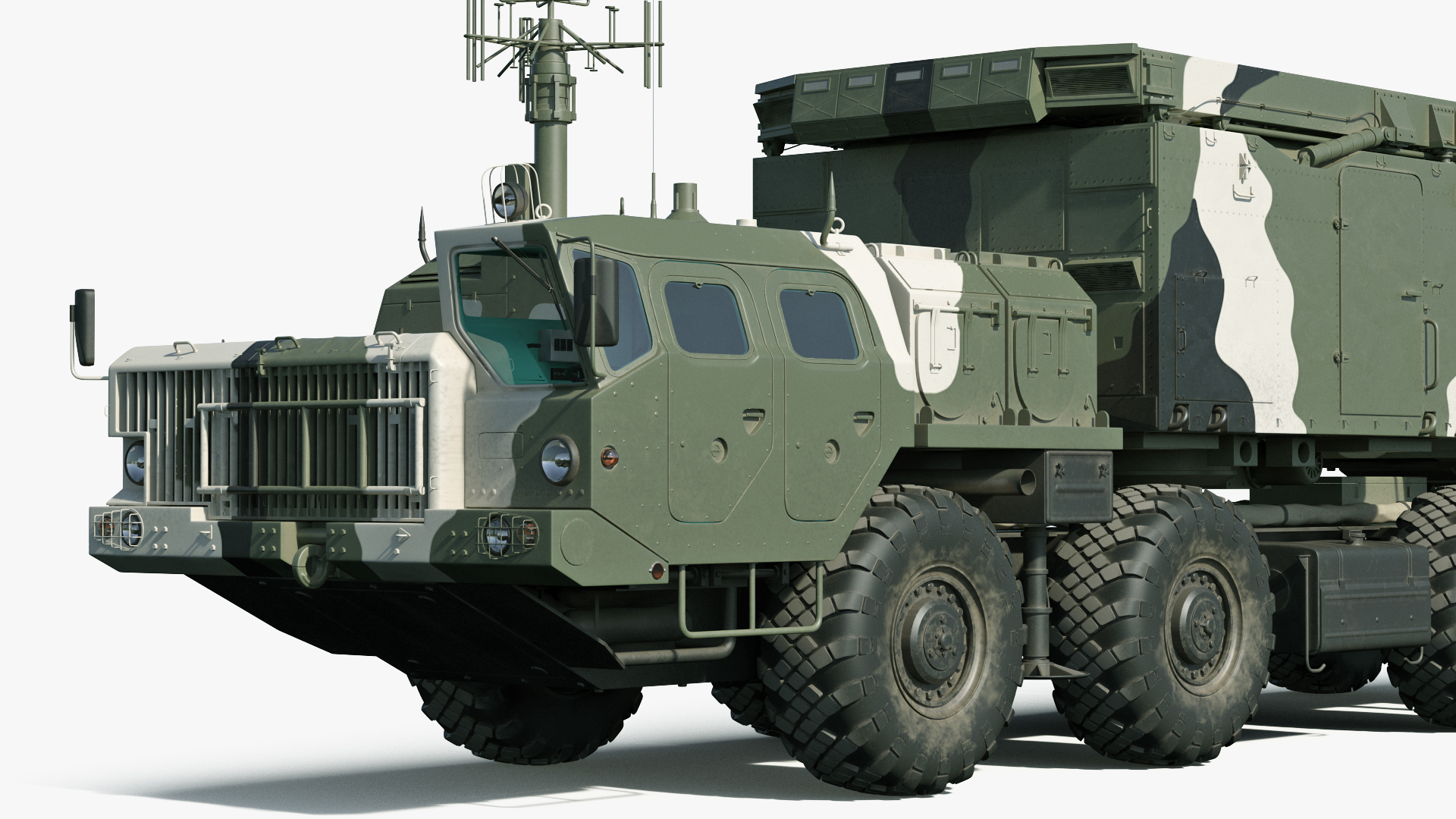 3D S300 Flap Lid B Tracking and Missile Guidance Radar Camo