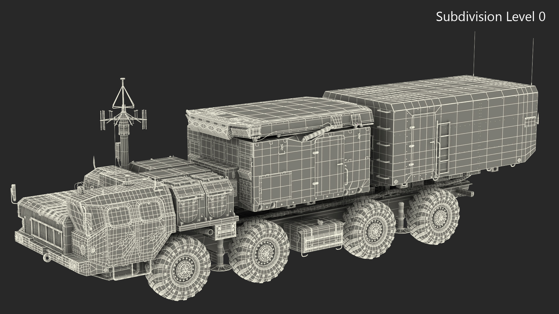 3D S300 Flap Lid B Tracking and Missile Guidance Radar Camo
