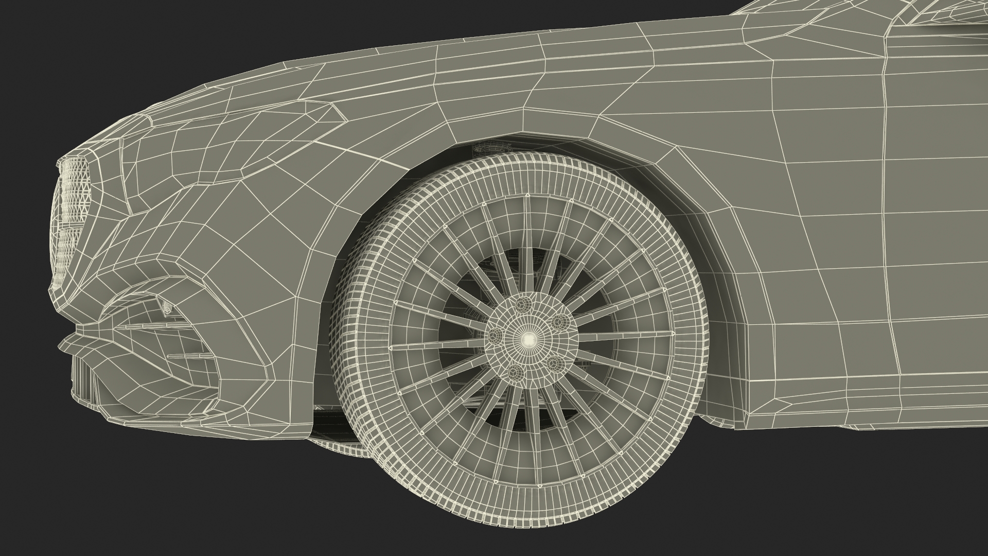 3D model New Mercedes E-Class 2023 Blue