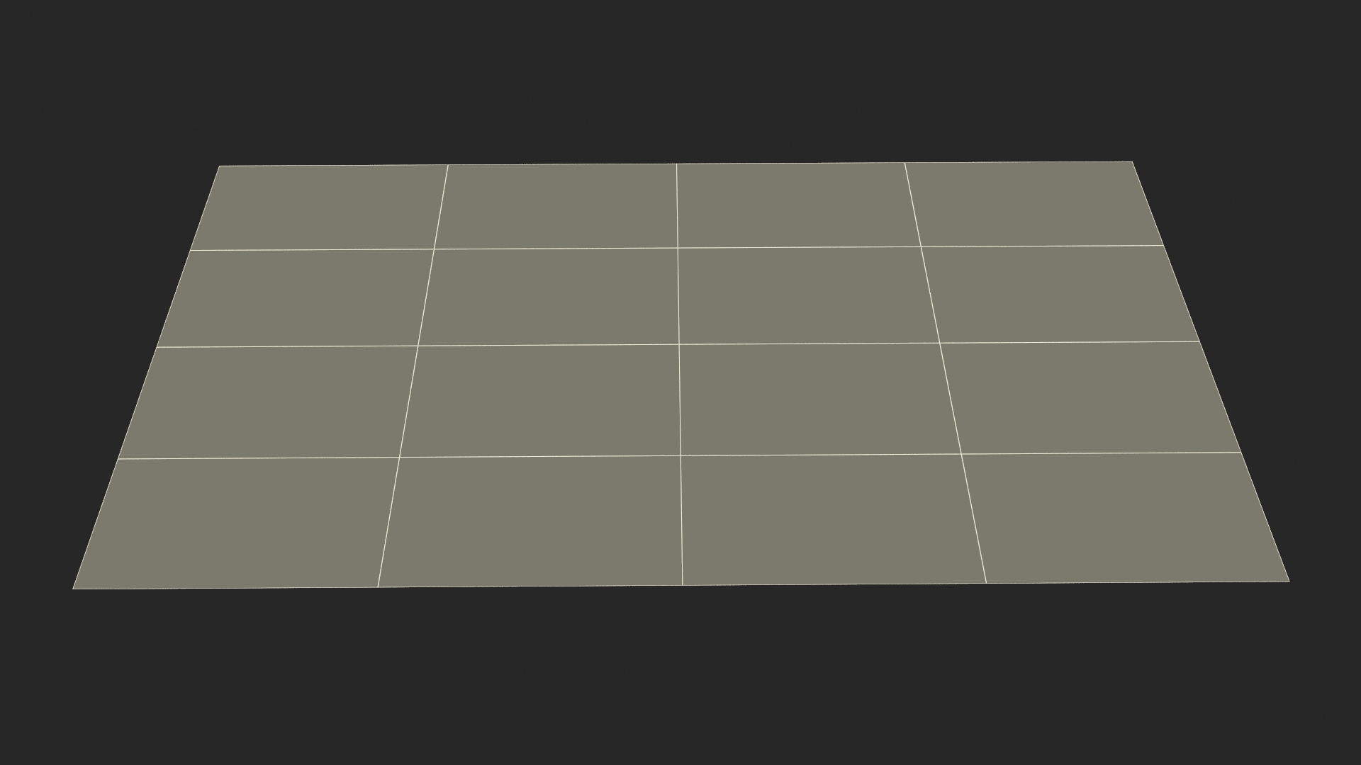 On Street Parking 54 Spaces Empty New 3D