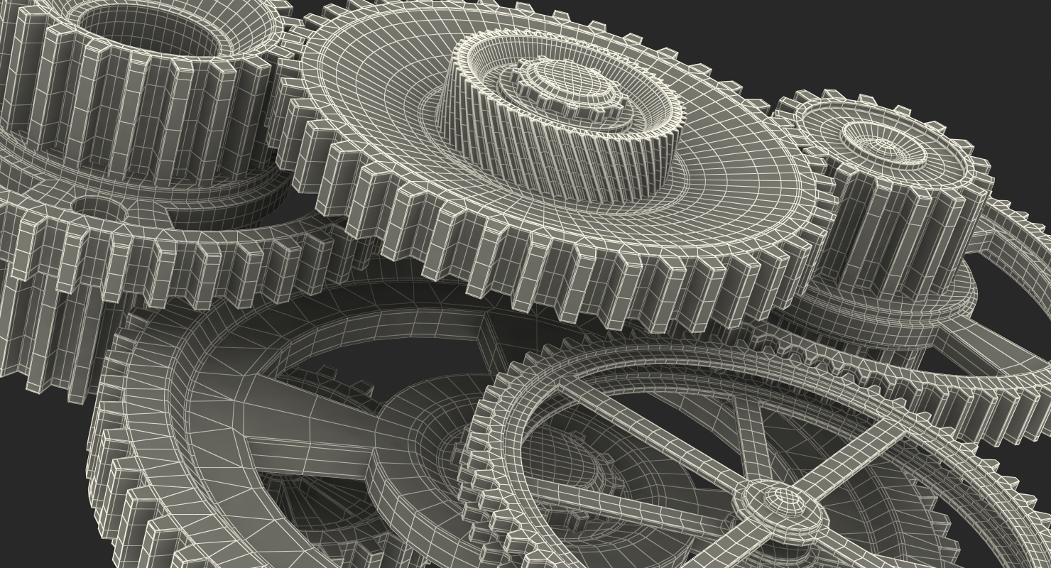 Metal Gear Mechanism Rigged 3D