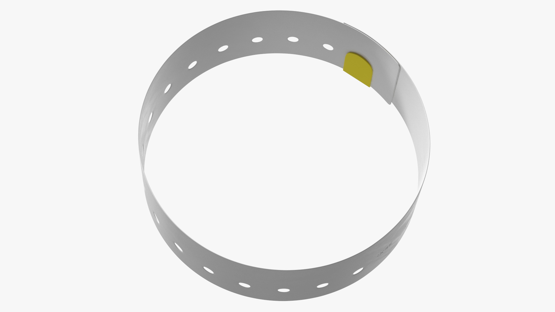 Hospital Patient ID Wristband 3D model