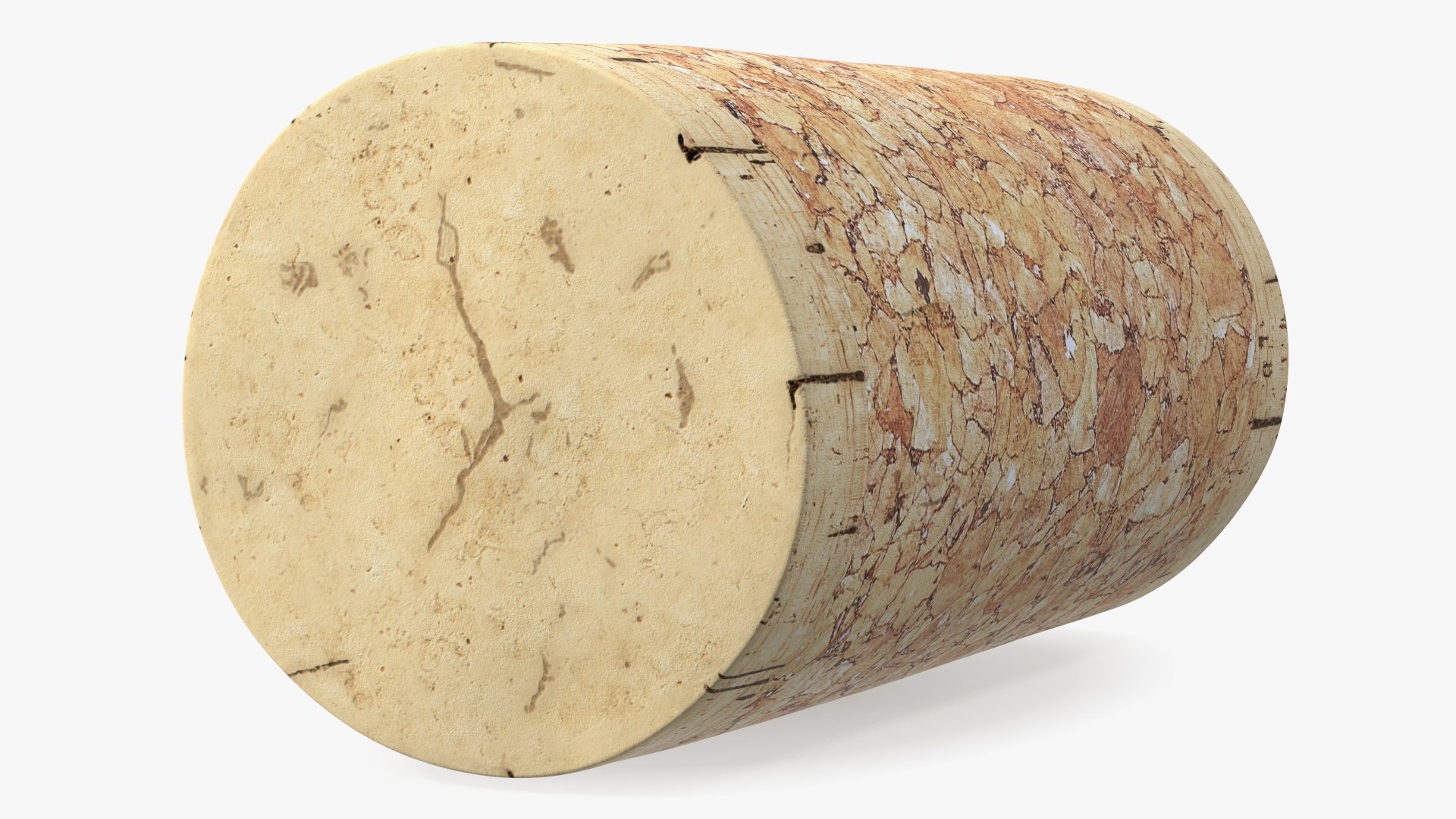 Realistic Wine Cork 3D model