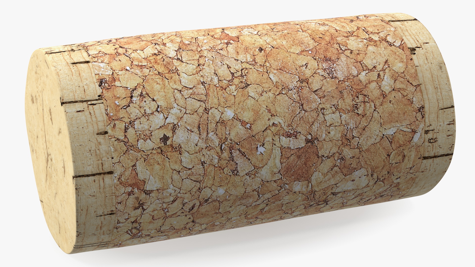 Realistic Wine Cork 3D model