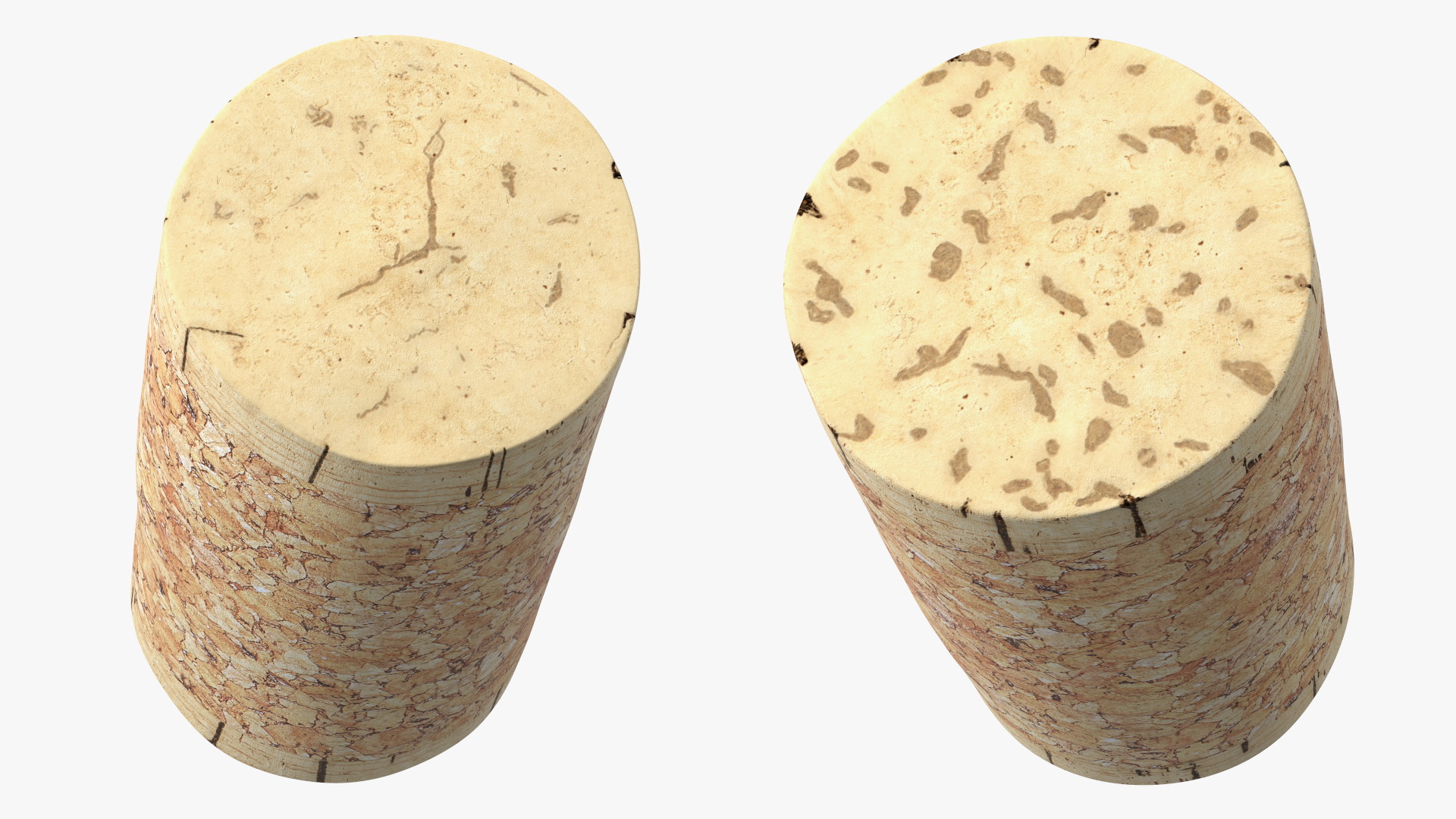 Realistic Wine Cork 3D model